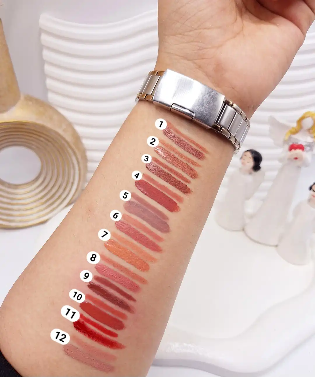 پک رژ مایع و مداد لب برند دراگون رانی گیاهی کد D6015