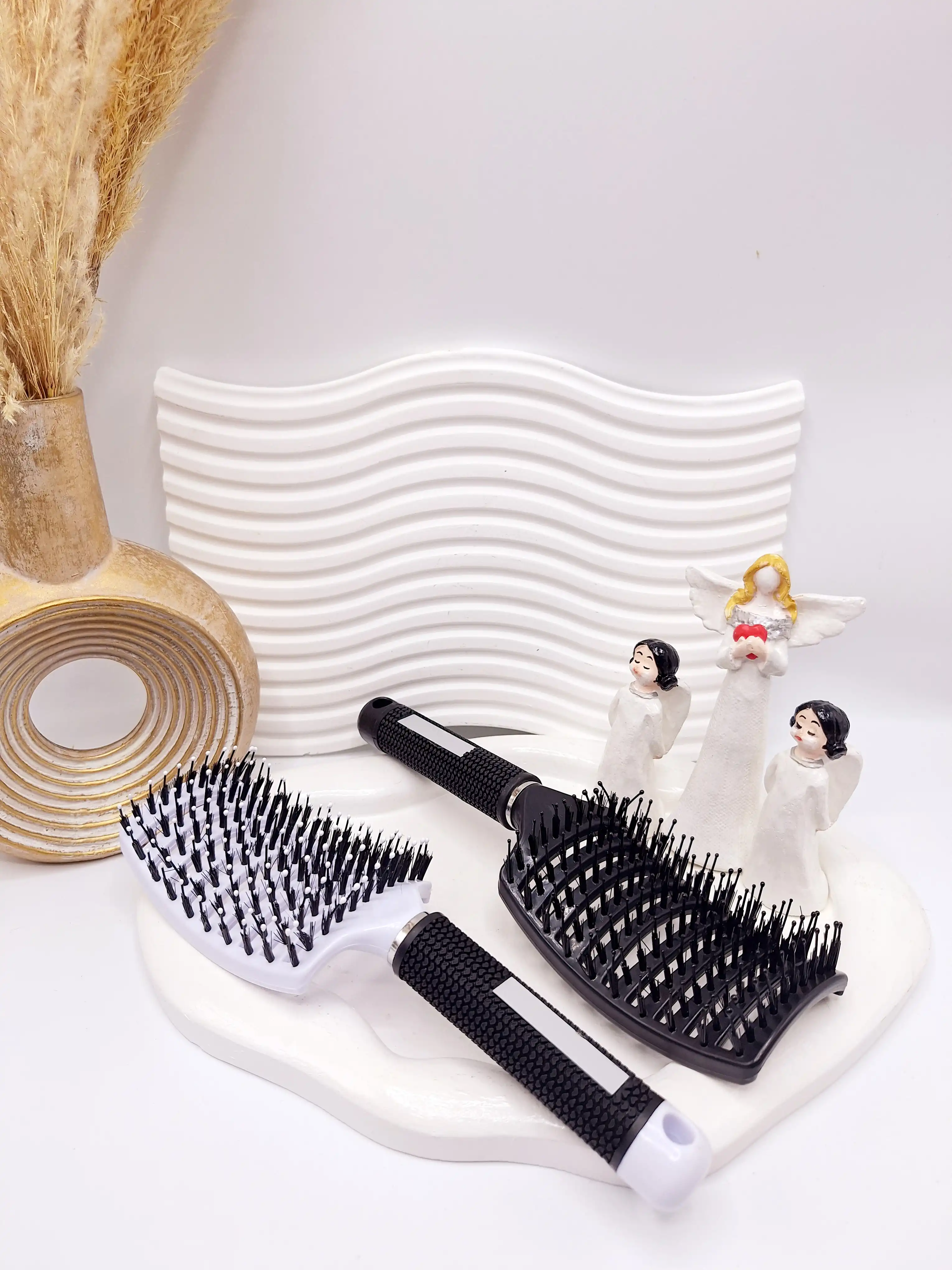 برس اکستنشن مو (دورنگ)