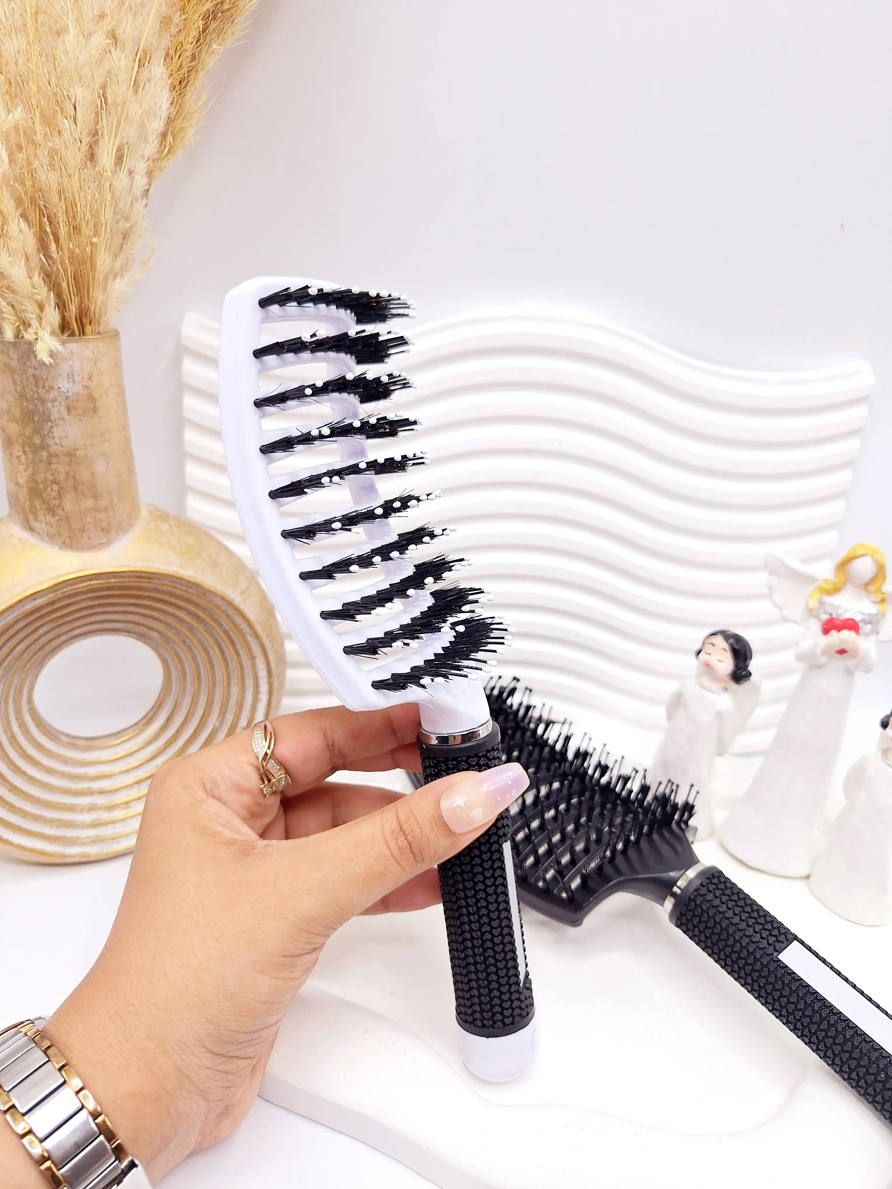 برس اکستنشن مو (دورنگ)