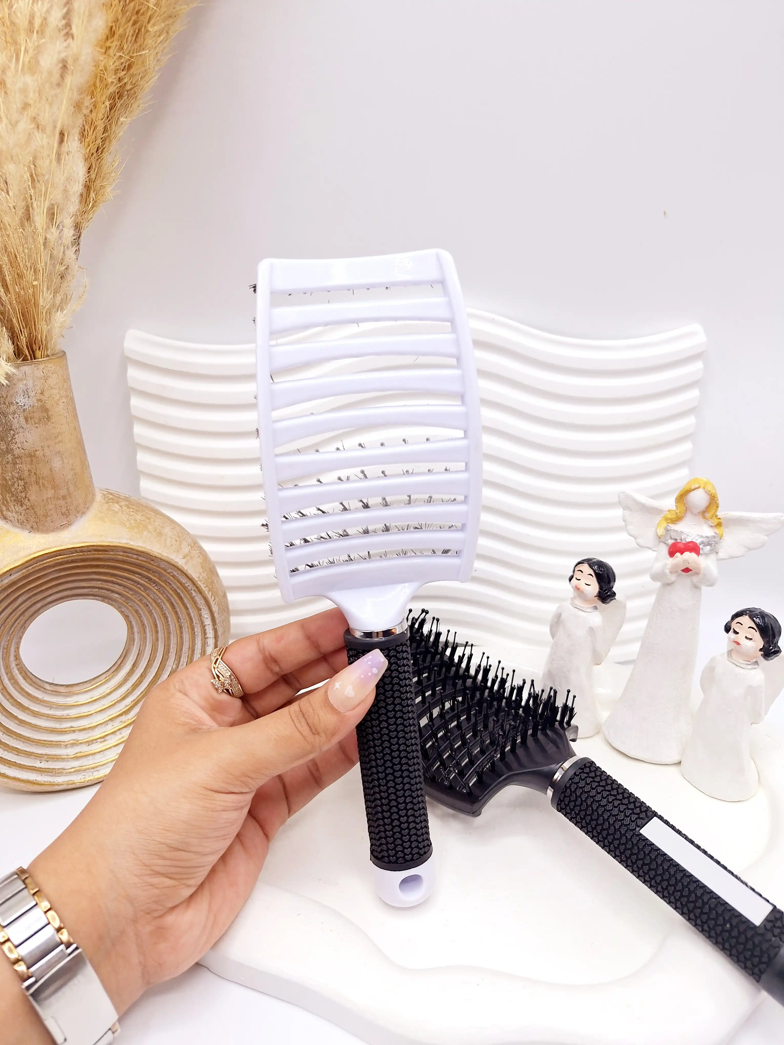 برس اکستنشن مو (دورنگ)