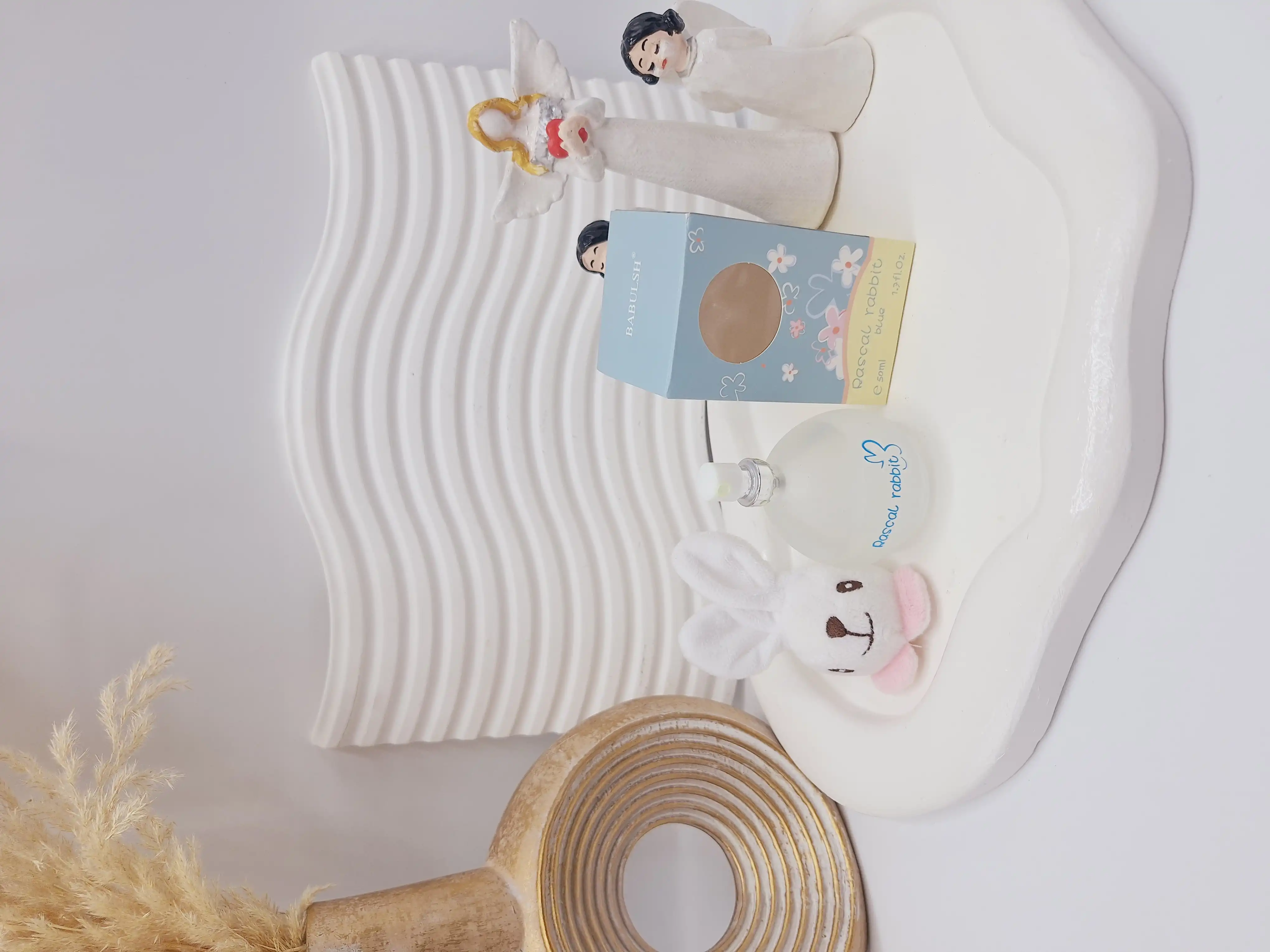 ادکلن عروسکی کودک مدل خرگوش سفید حجم 50 میل X160 کد 4842