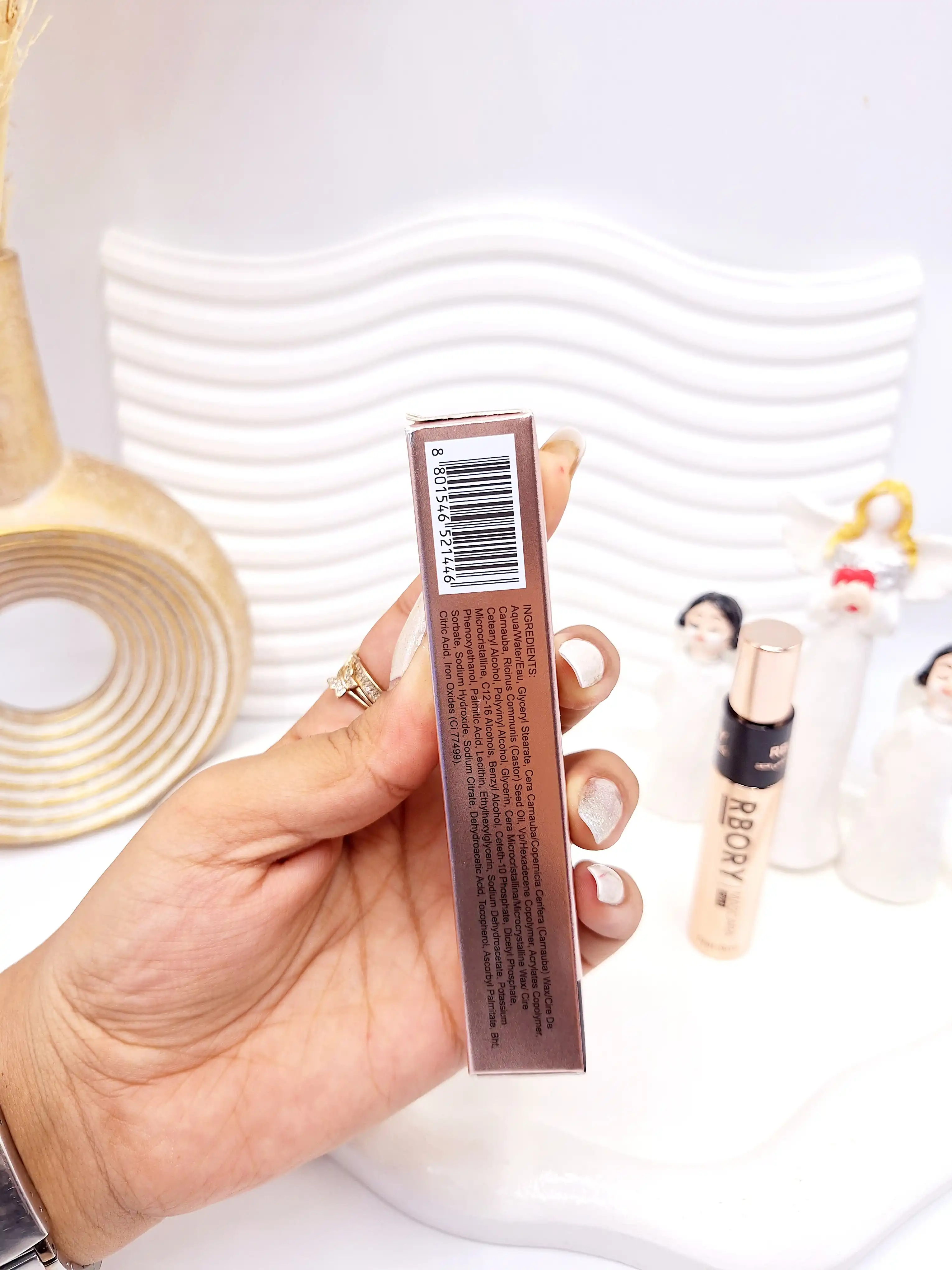 ریمل چشم دو فرچه مجزا حجم دهنده و بلند کننده اورجینال برند RBORY کد 1446