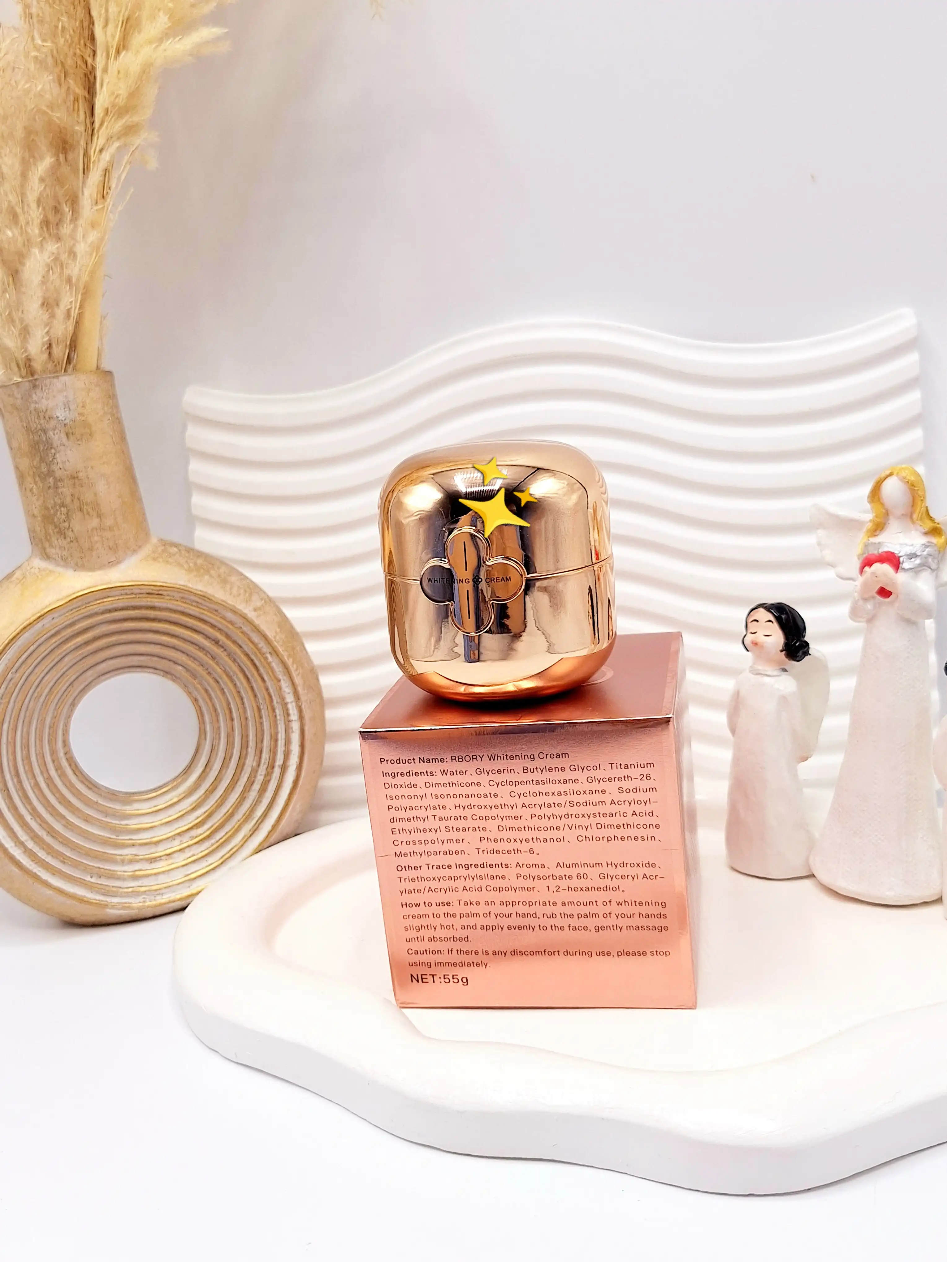 کرم سفید کننده کاسه ای برند RBORY کد R22001