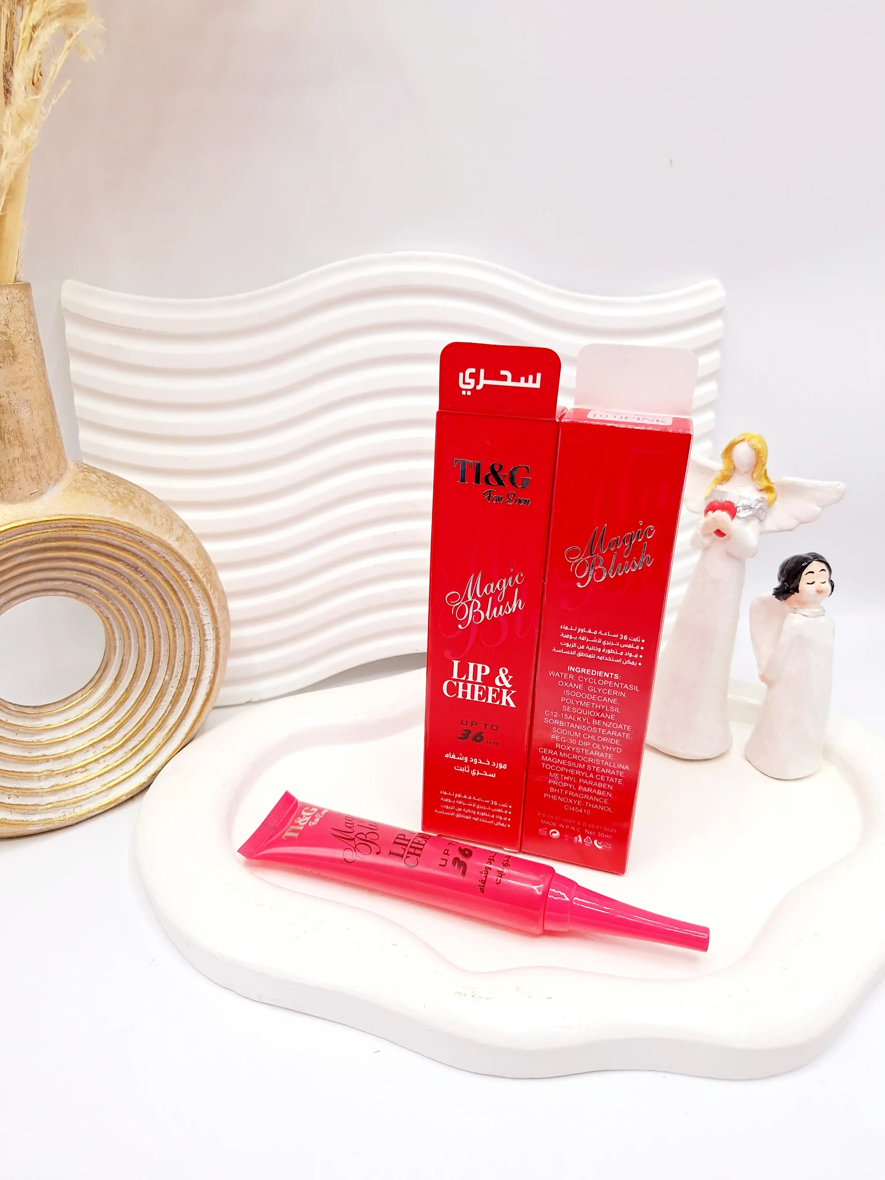 رژگونه جادویی با ماندگاری بالا برند TI&amp;G FOR EVER کد 068