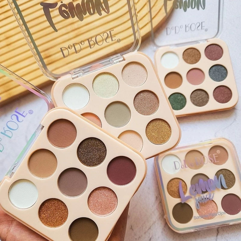 پالت سایه 9رنگ همه کاره اورجینال DoDO roze کد TG-661