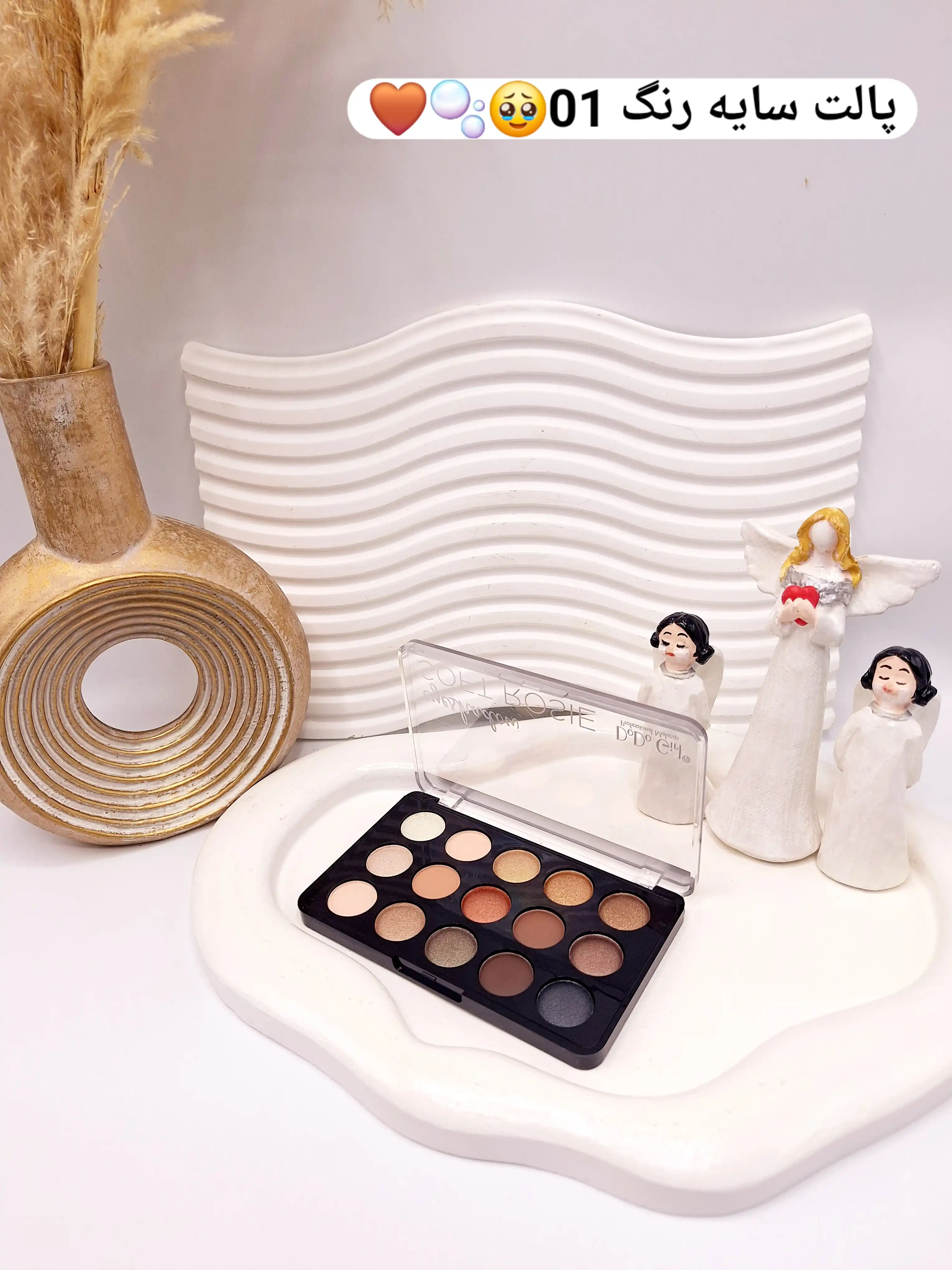 پالت سایه برند soft Rosie 15رنگ جذاب کد 3085