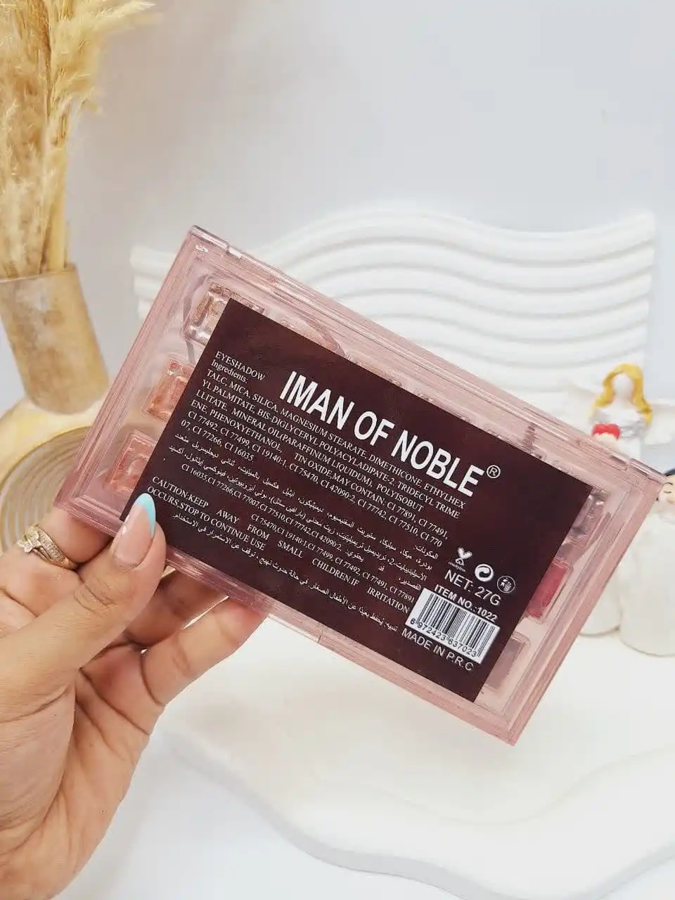 پالت سایه برند NUDE با پیگمت بالا  کد 1022