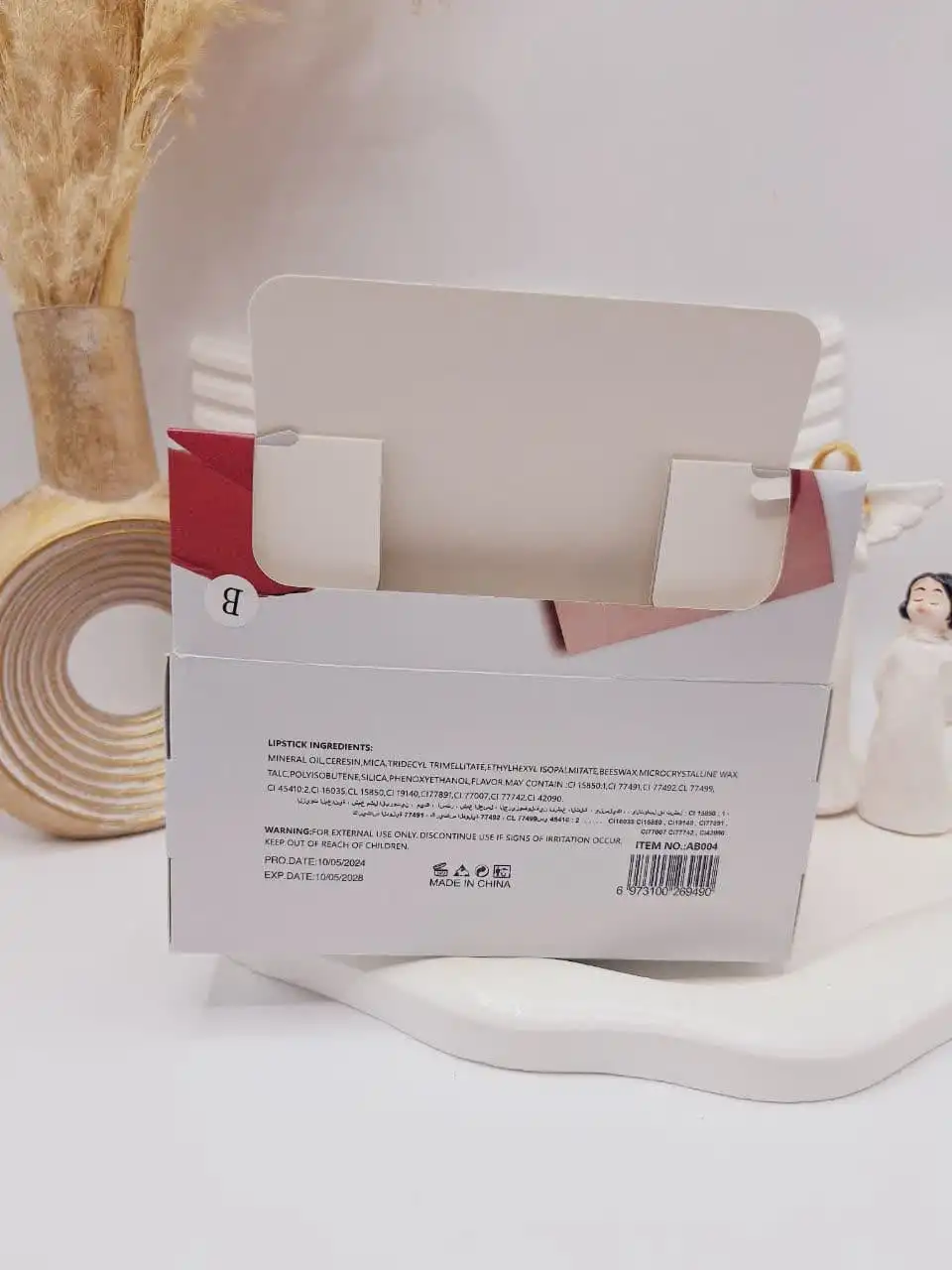 رژ 6 تایی جامد و مخملی مات برند Aozy کد AB004