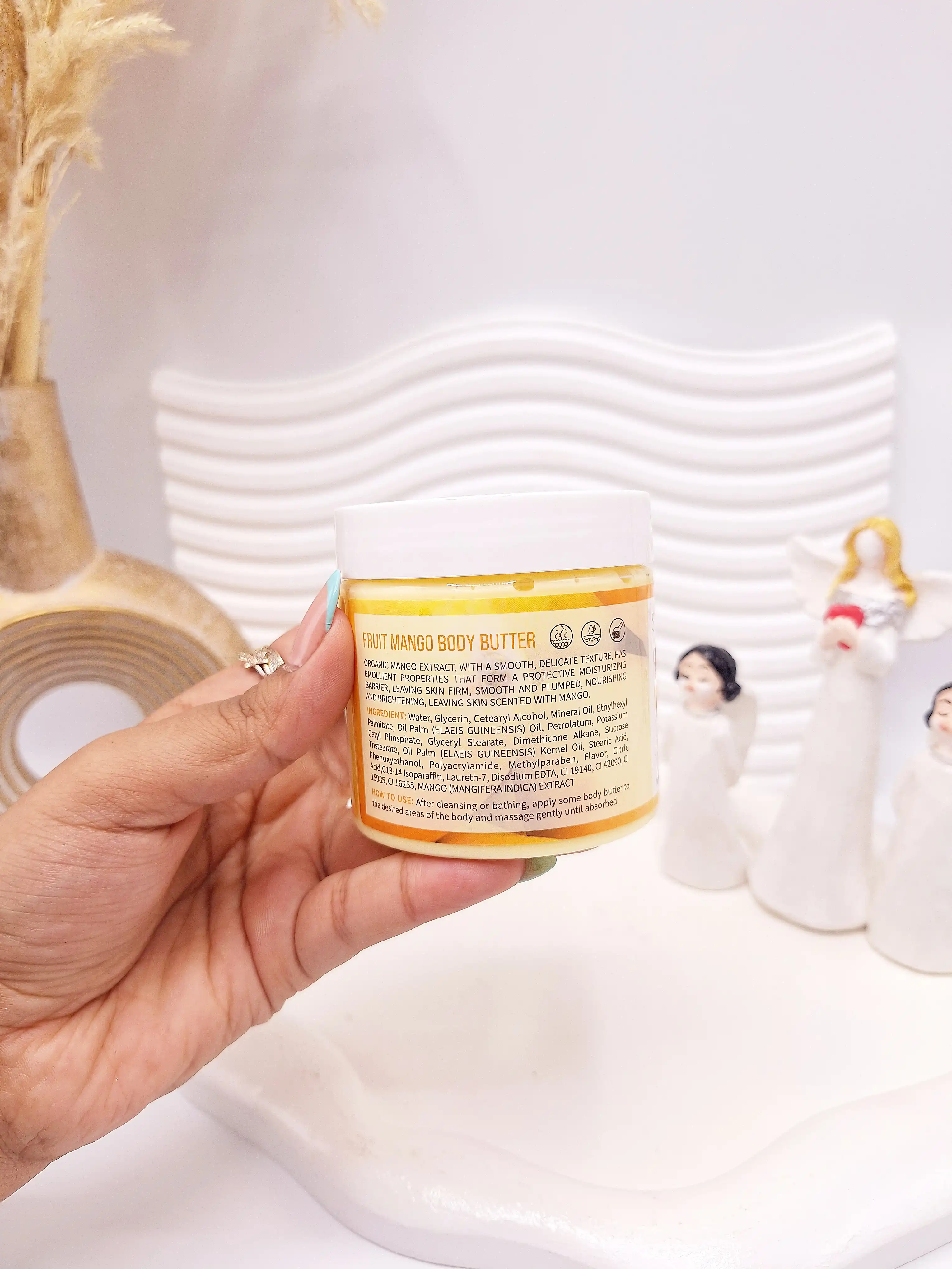 کره بدن رایحه انبه حجم 200 گرم برند sador کد 8021