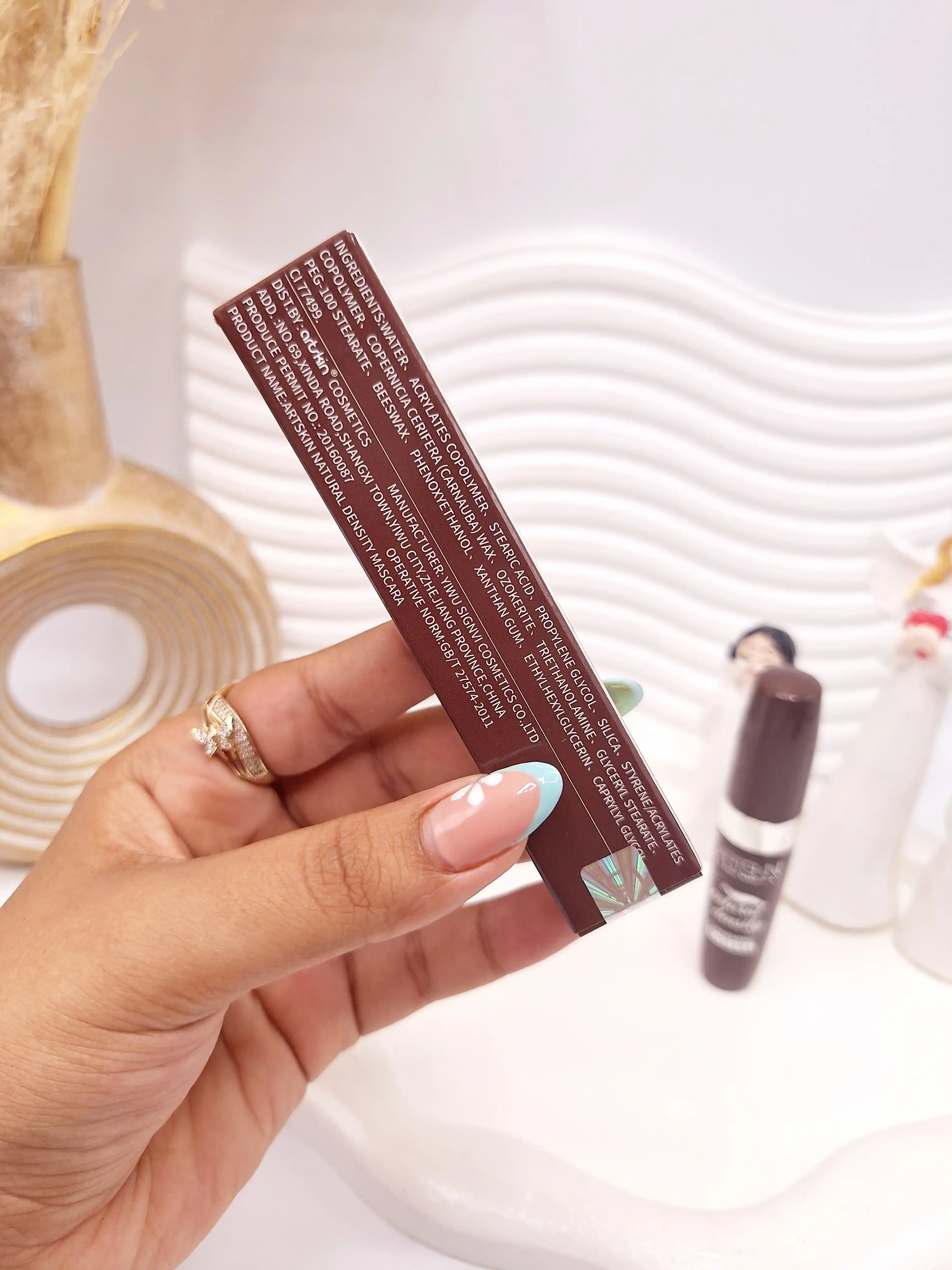 ریمل چشم قهوه ای برند آرت اسکین ساخت چین کد 974011