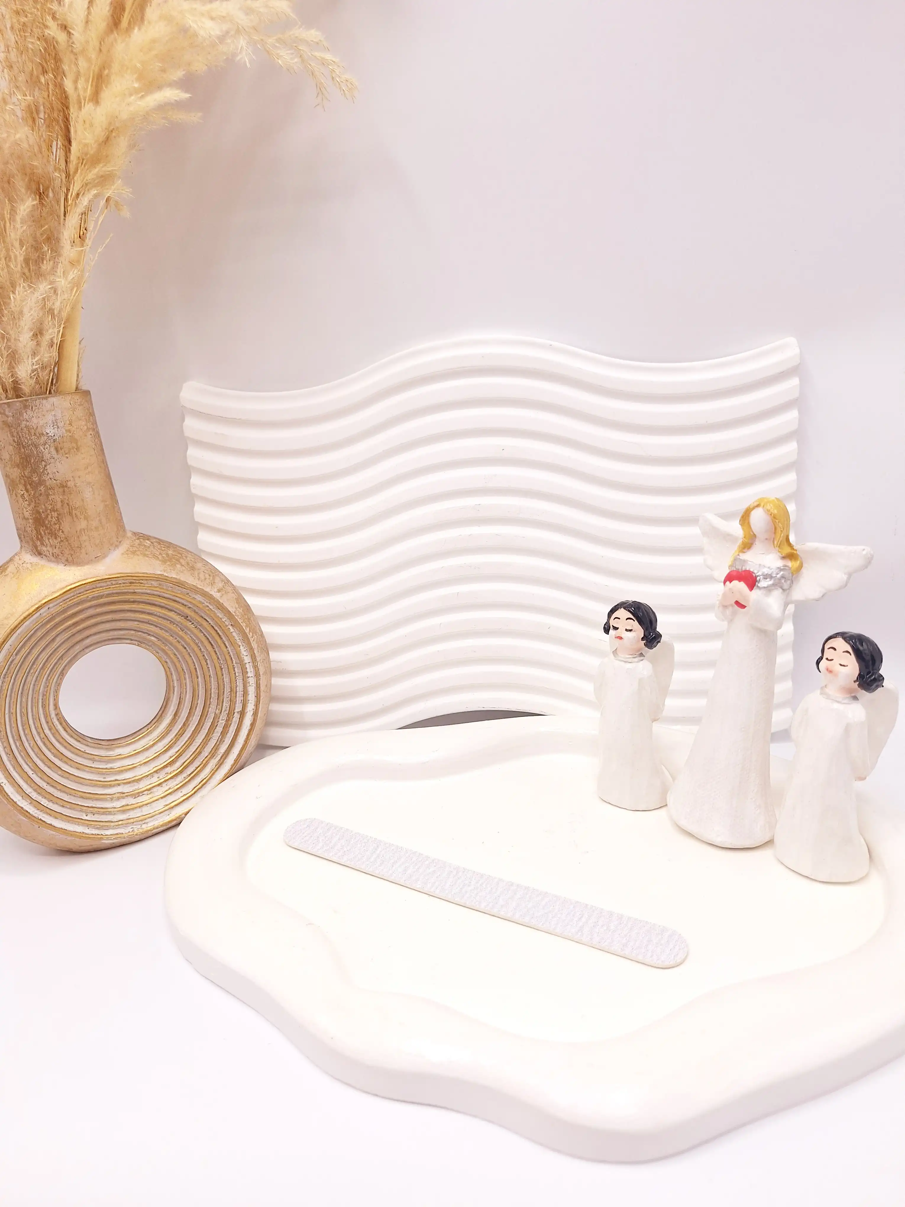 سوهان ناخن دست رنگ سفید