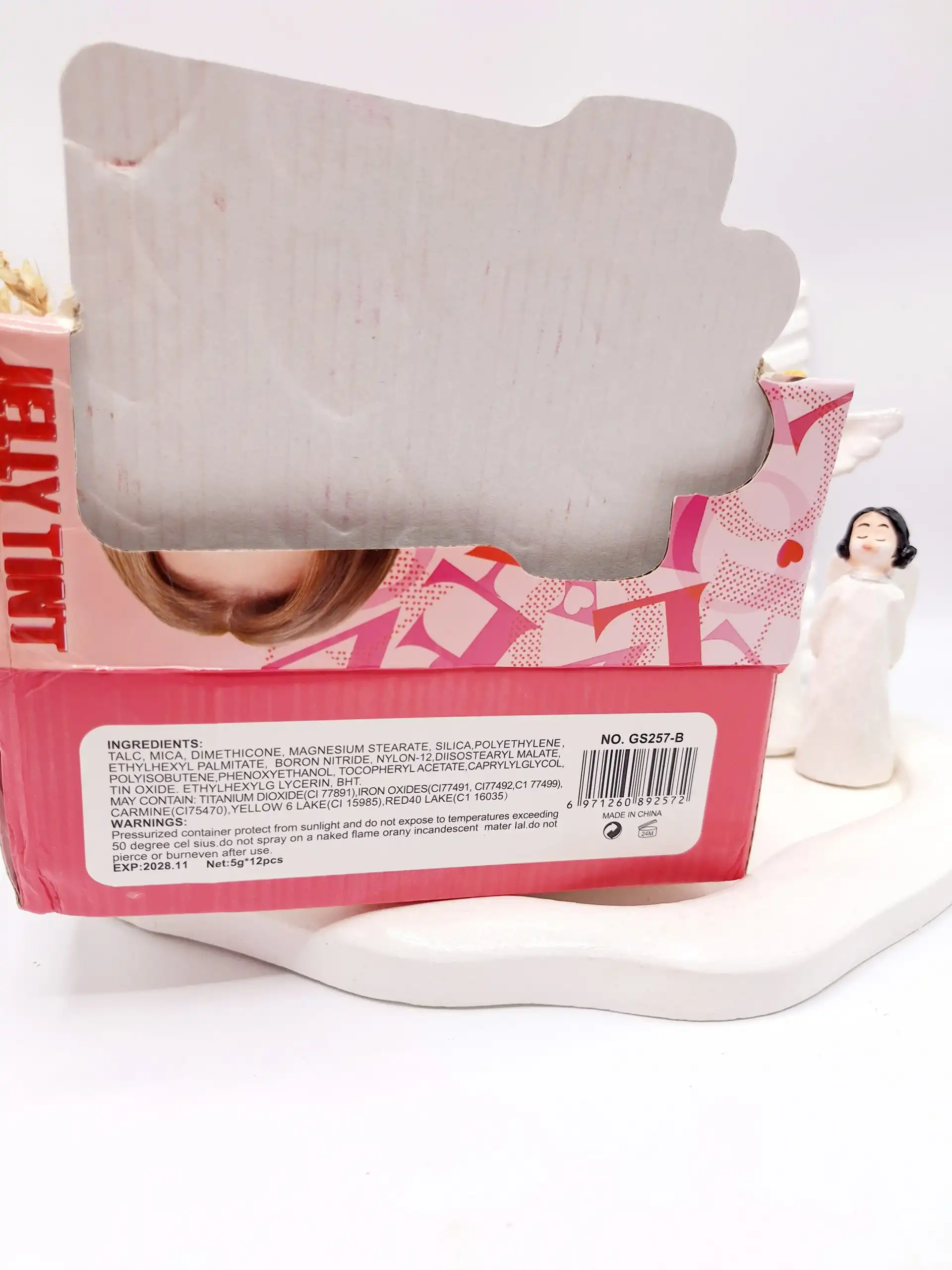 تینت لب ژله ای طرح قلبی برند اسنس کد GS257-B