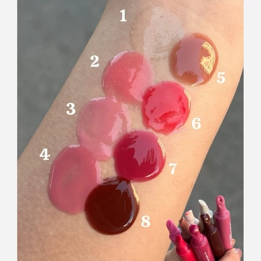 لیپ گلاس پرطرفدار تیوپی olibolla کارتن دار کد 1704