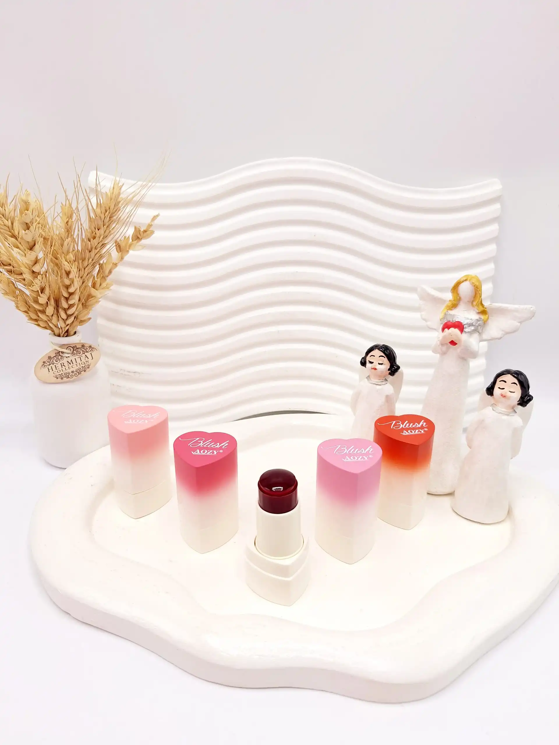 تینت لب ژله ای طرح قلب برند AOZY کد AB011