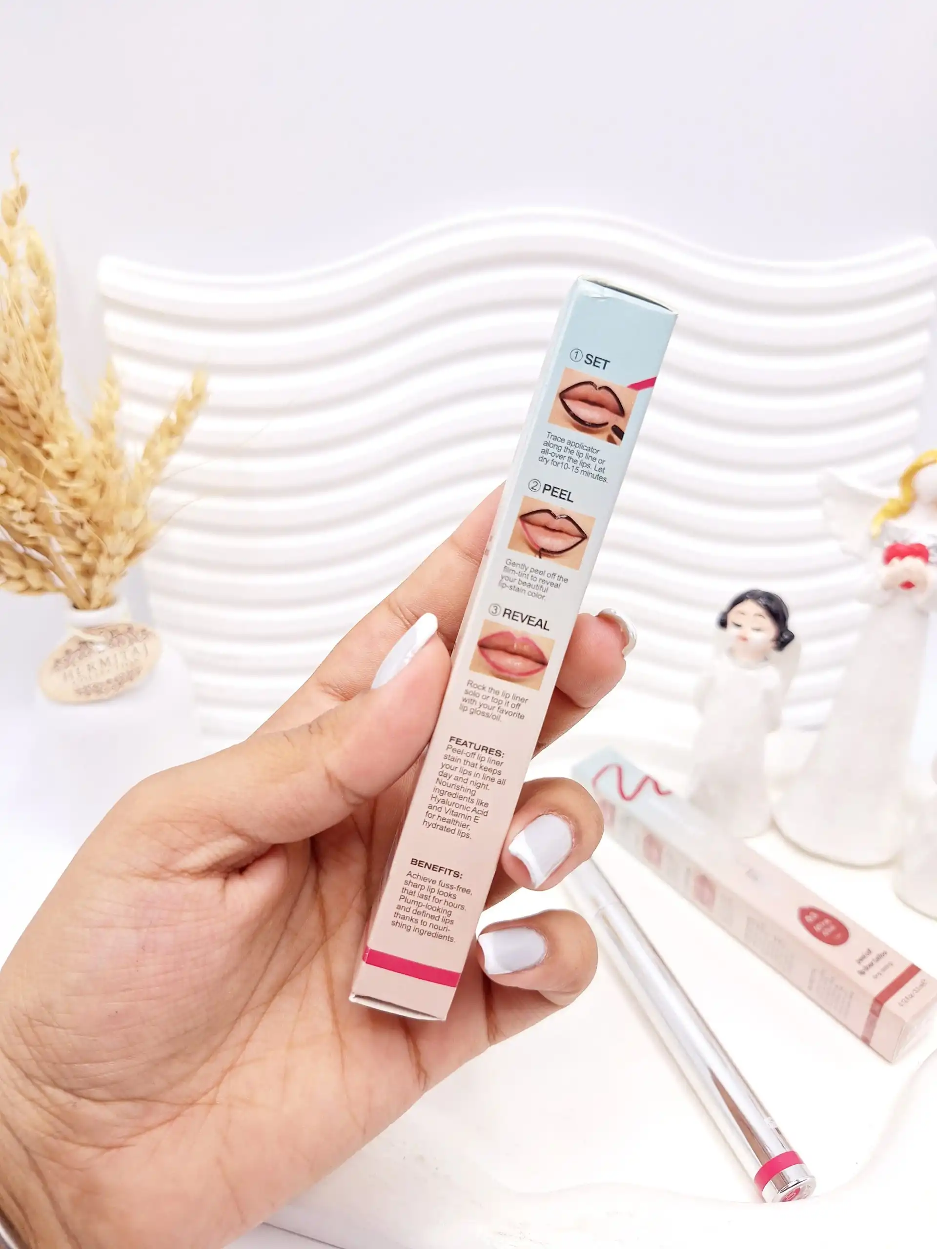 رژلب پیل آف ، خط لب پیلافی اولیبولا OLIBOLLA کد 2312