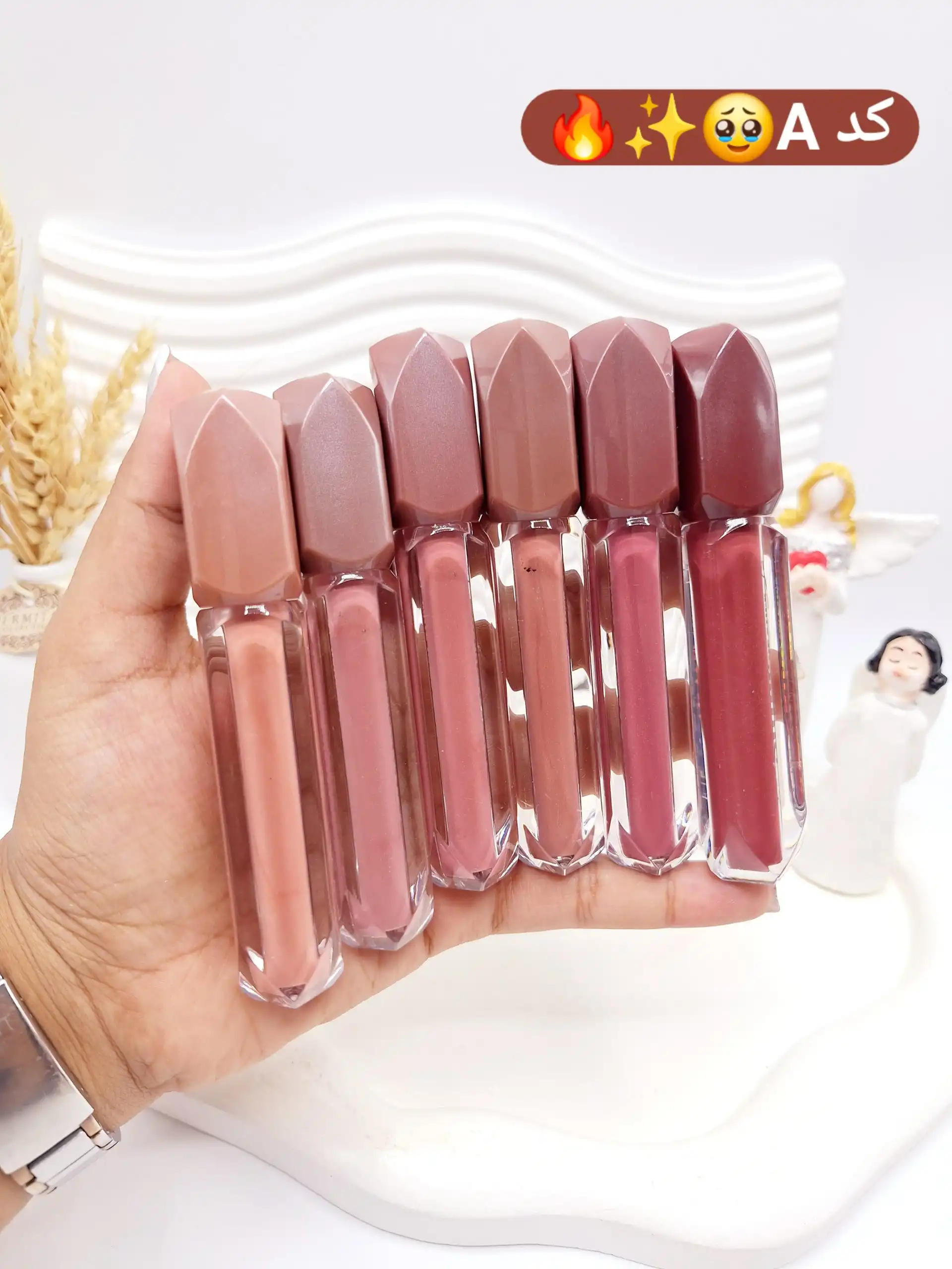 پک 6 تایی رژ مایع برند آرت اسکین کد 972216