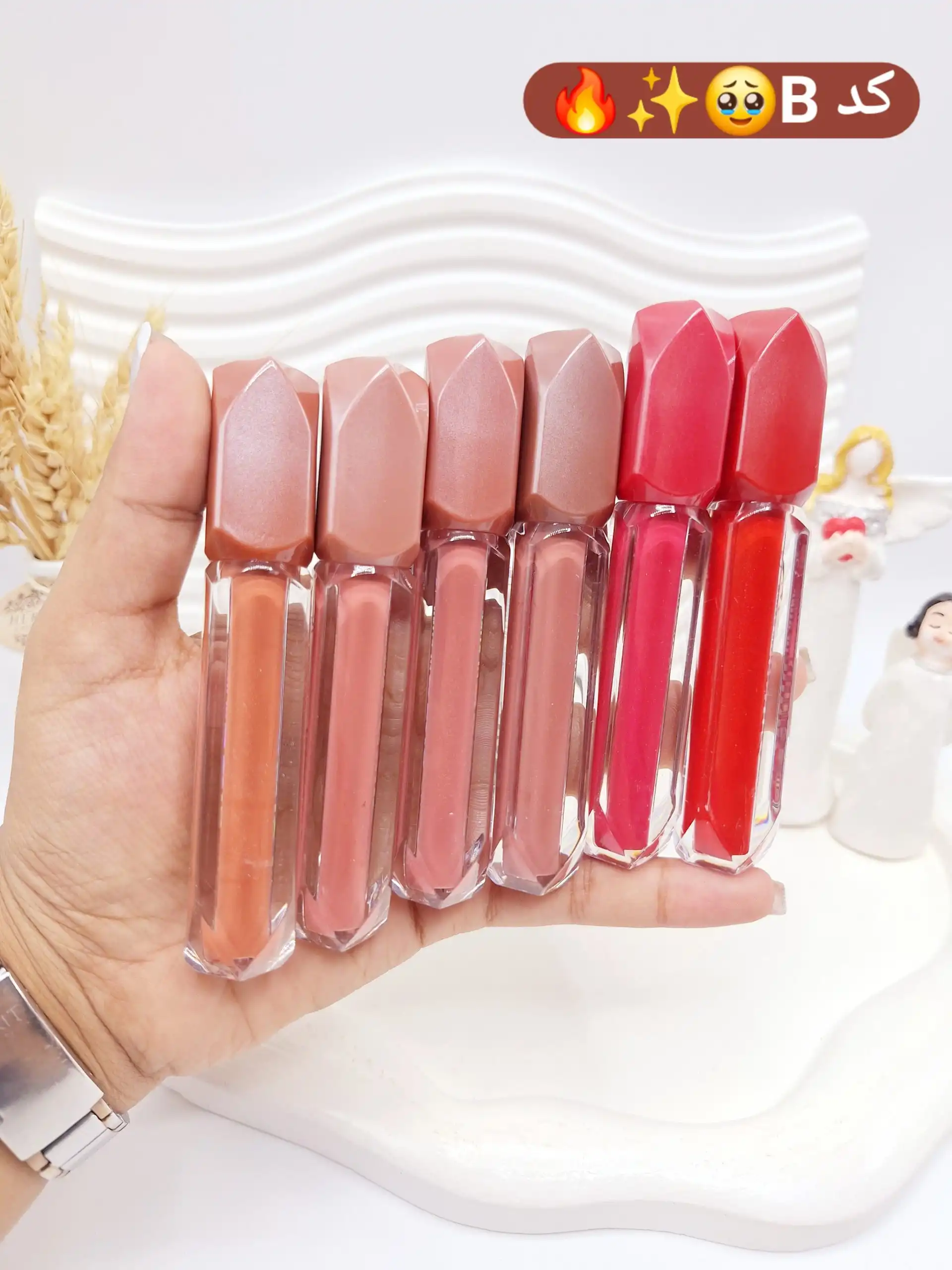 پک 6 تایی رژ مایع برند آرت اسکین کد 972216