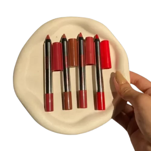 پک 12 تایی رژ مدادی برند هدا بیوتی کد 2064