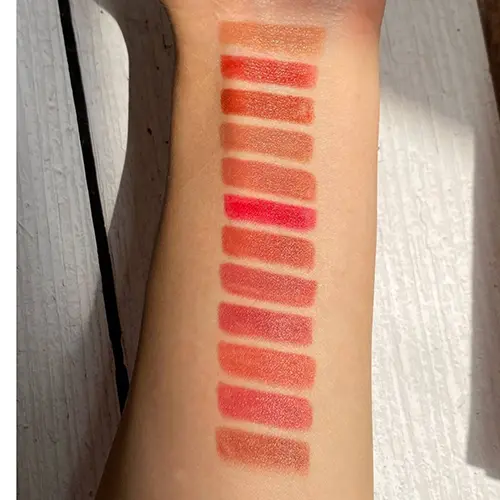 پک 12 تایی رژ مدادی برند هدا بیوتی کد 2064