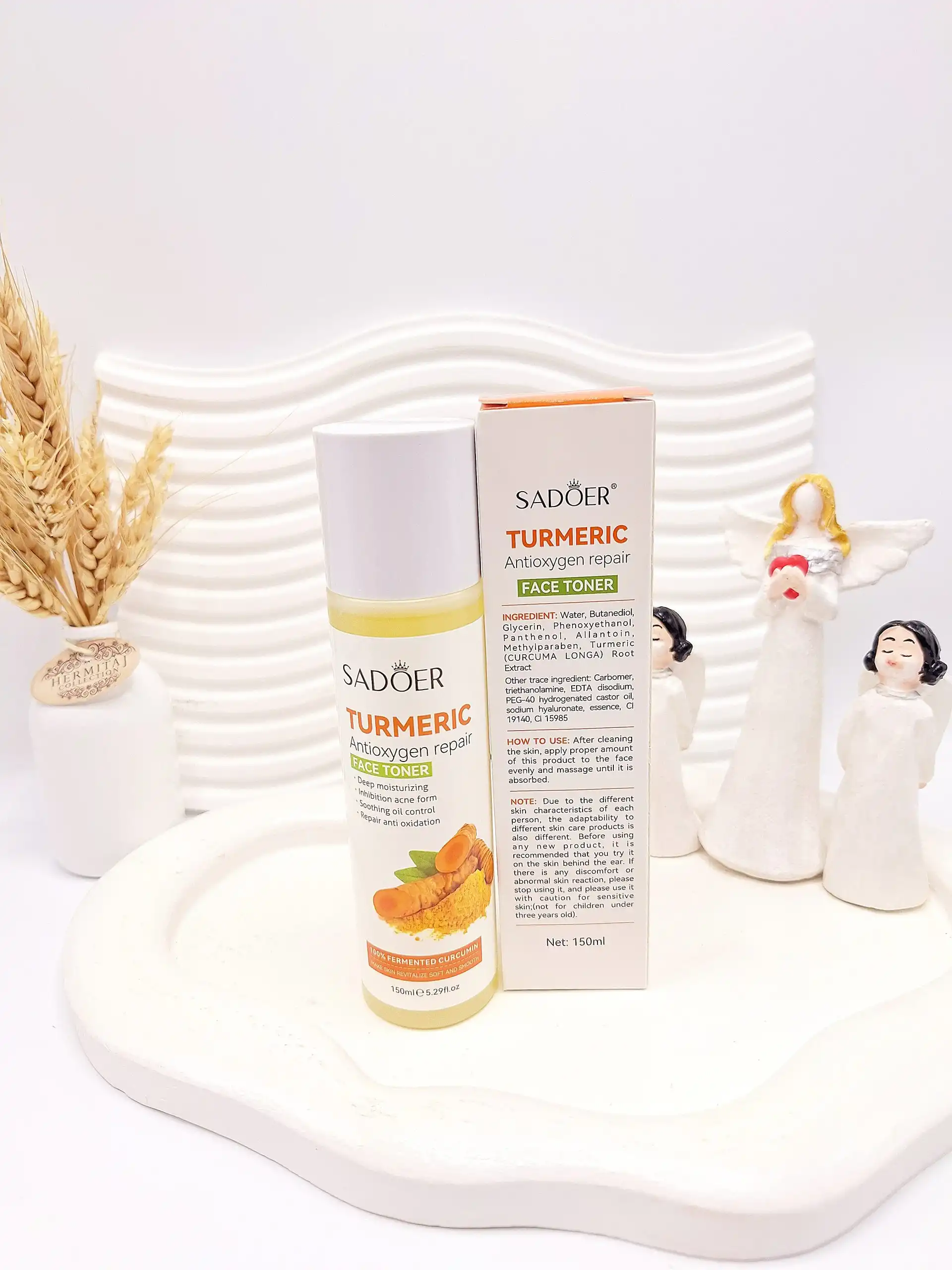 تونر پوستی ضد جوش اگزما و التهاب پوستی زردچوبه سادور کد 88883