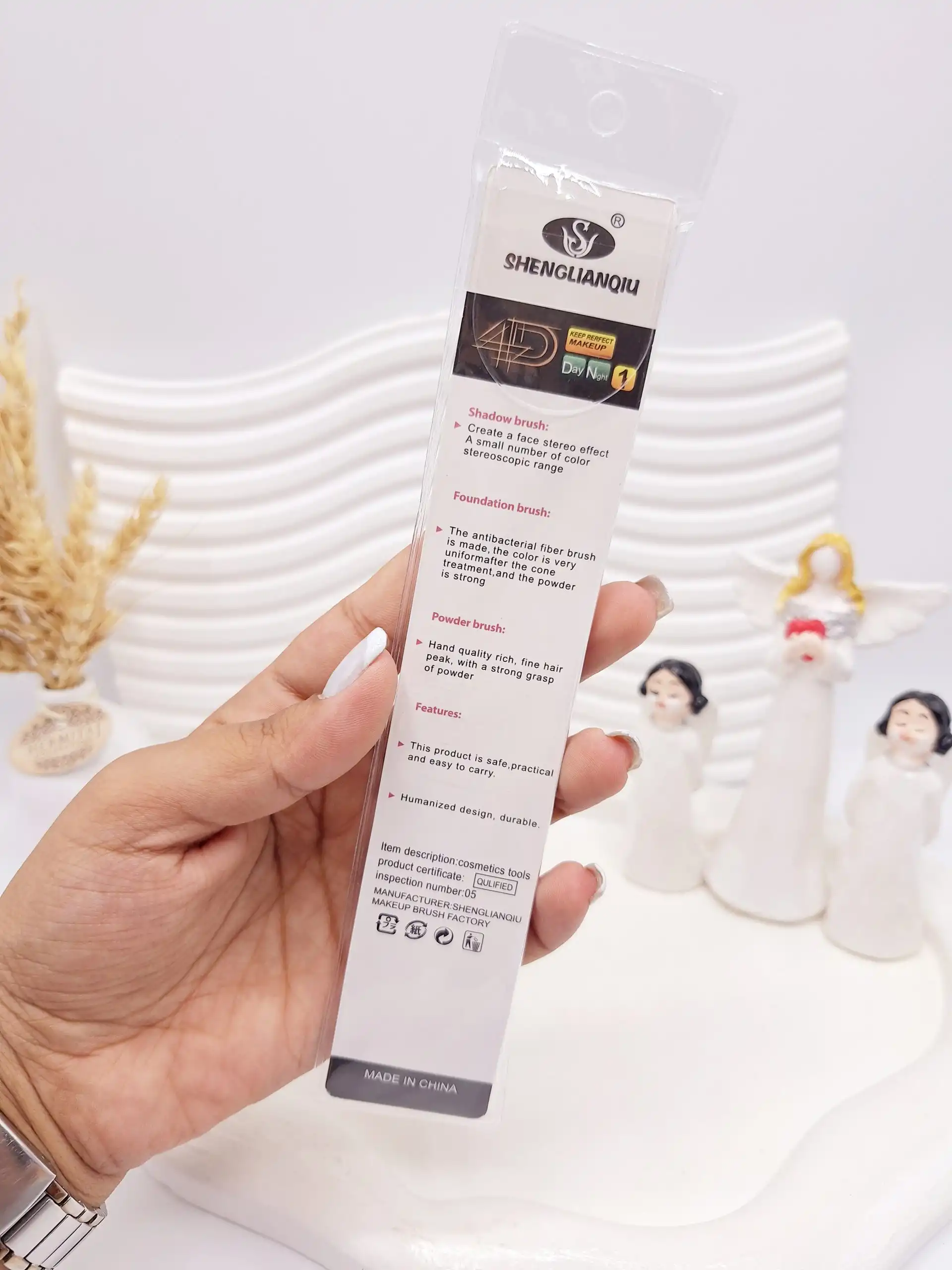 برس ابرو زاویه دار چند کاره SHINGLANDIU