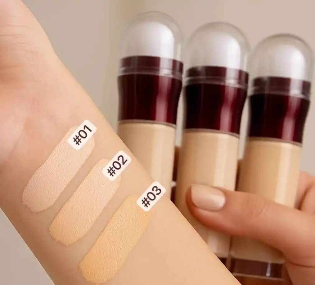 کانسیلر و کرم پودر پد دار 2 کاره آرت اسکین کد 973169