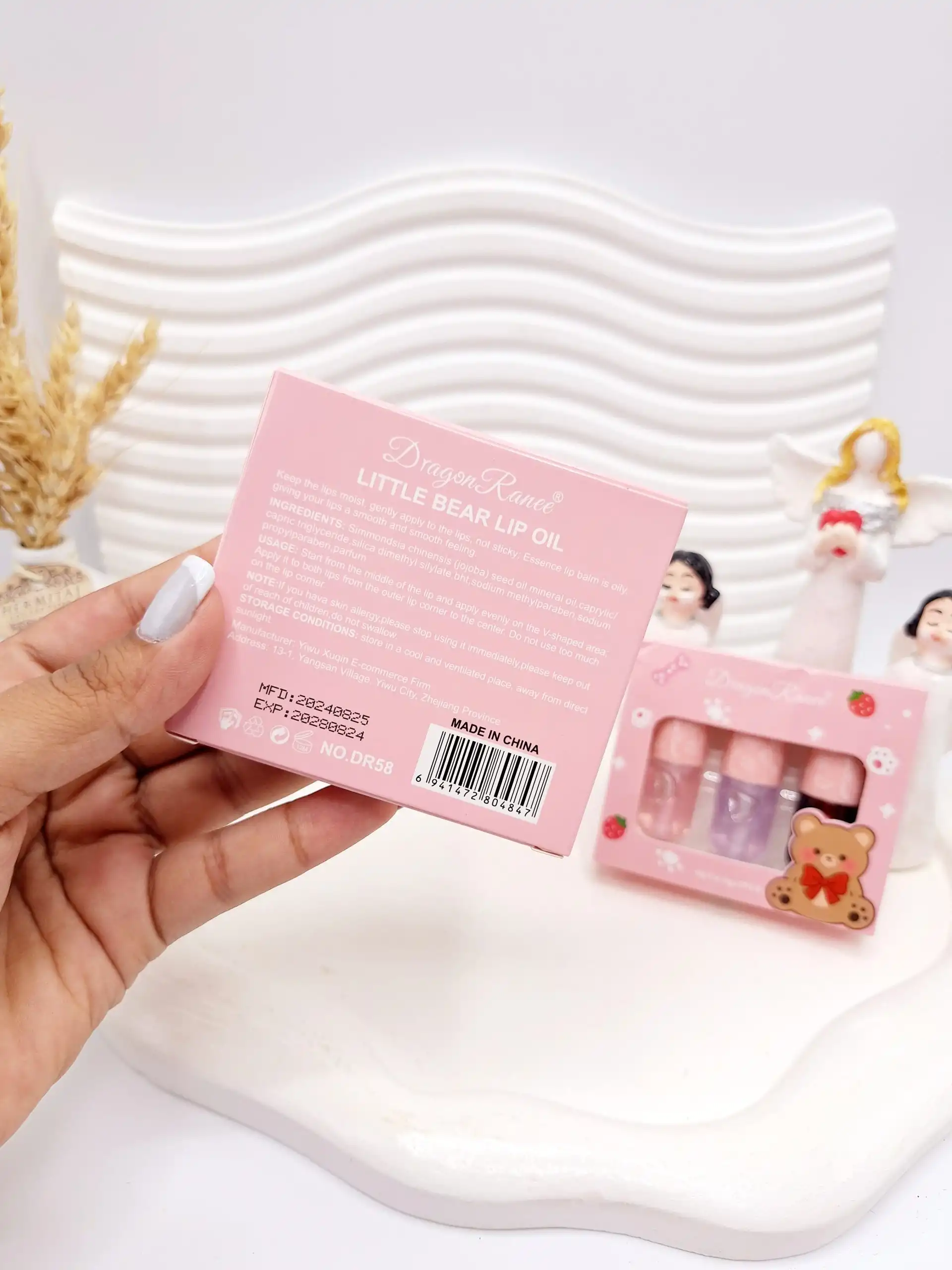 پک 3 تایی برق لب خرسی دراگون رانی کد 4847