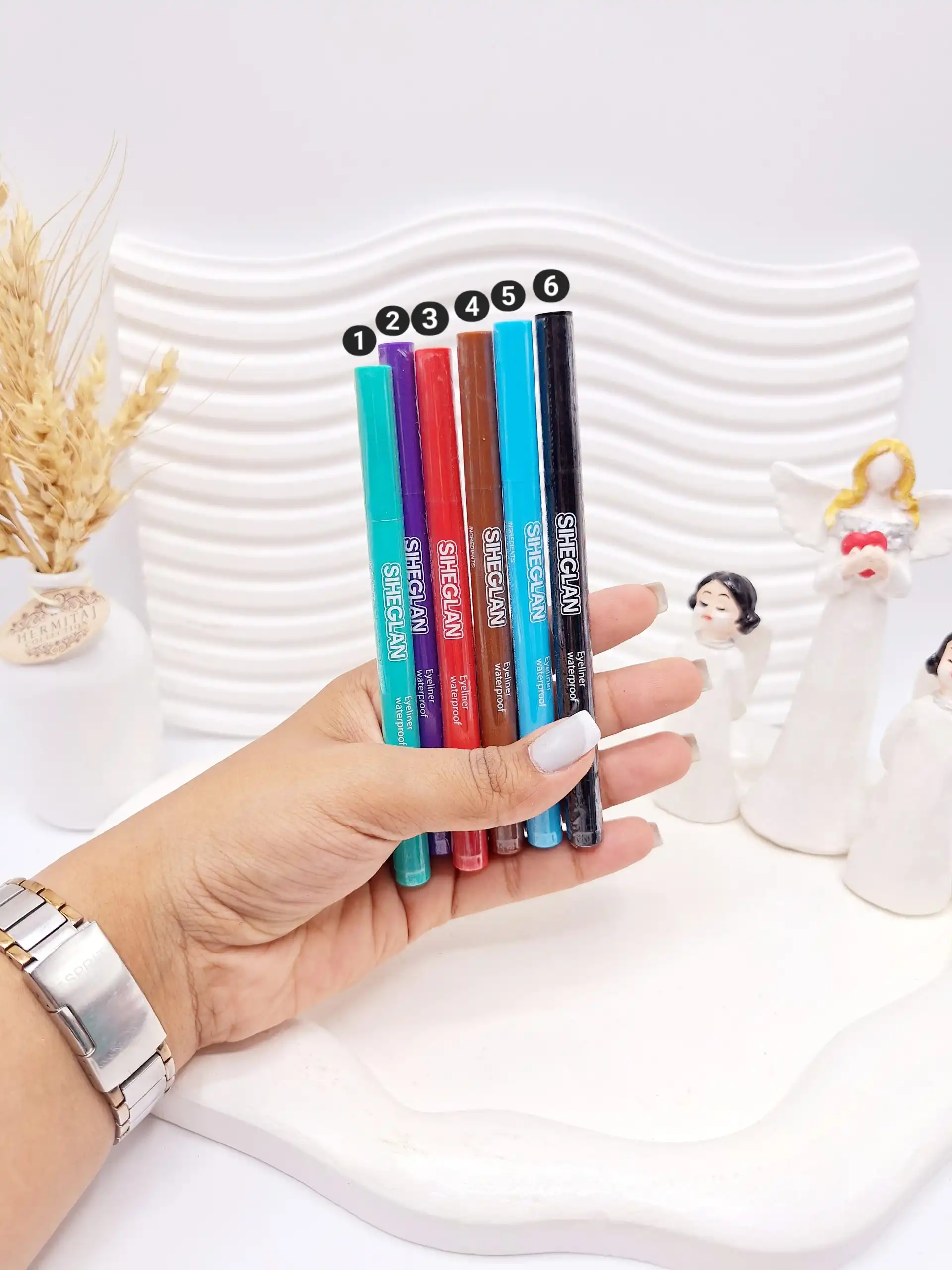 خط چشم رنگی ماژیکی شیگلم کد A303