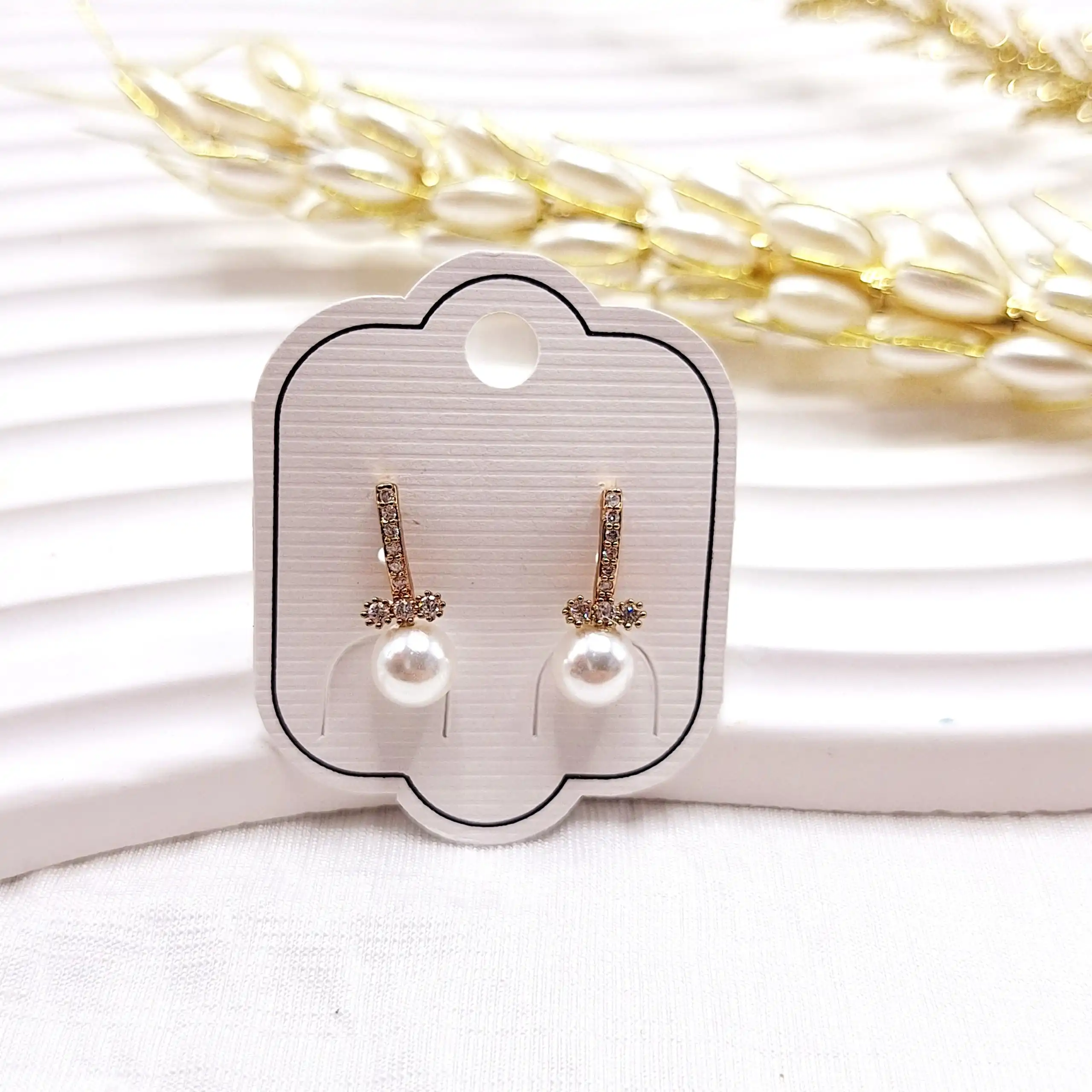 گوشواره مراوریدی میخی کد 05007