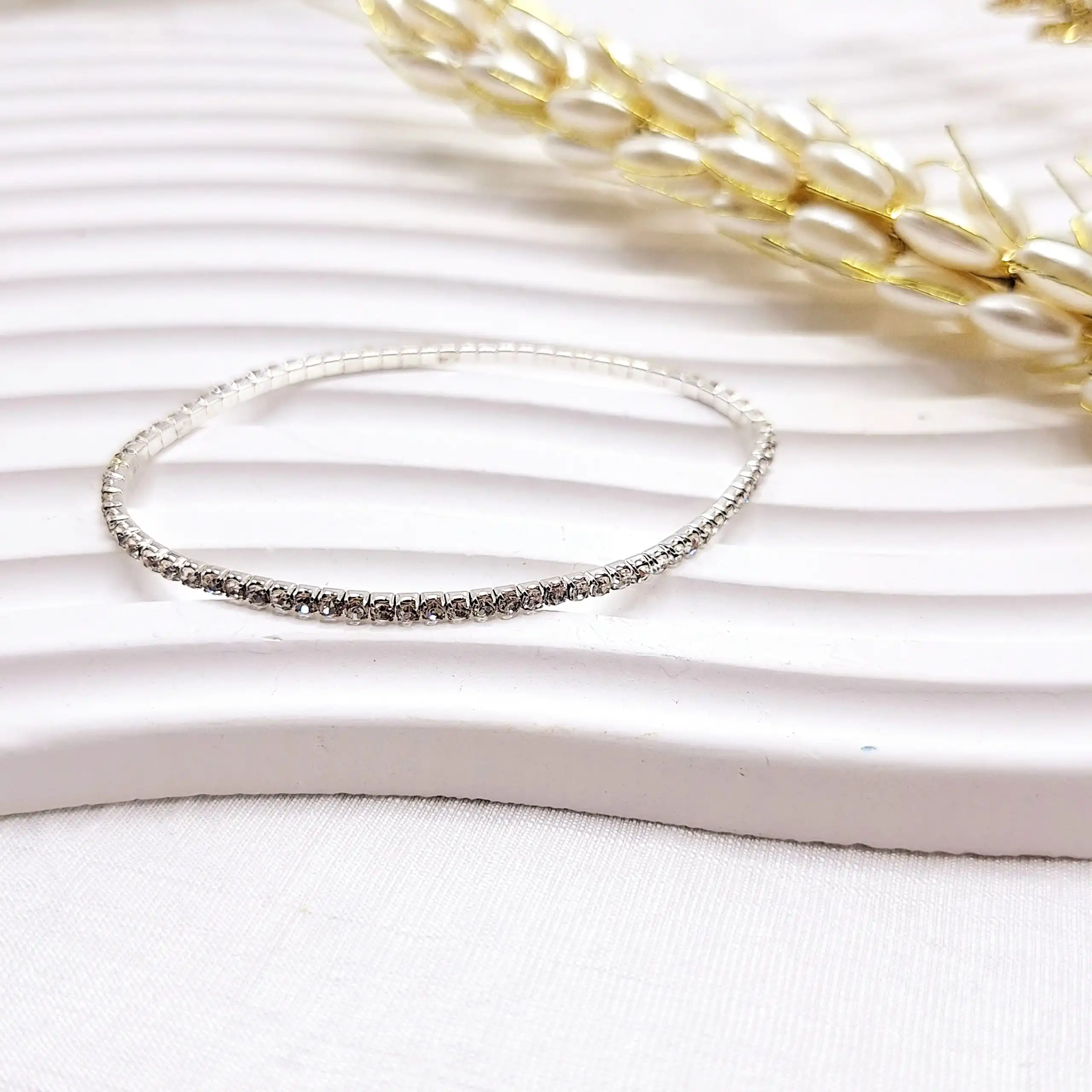 دستبند کشی فول نگین پرطرفدار