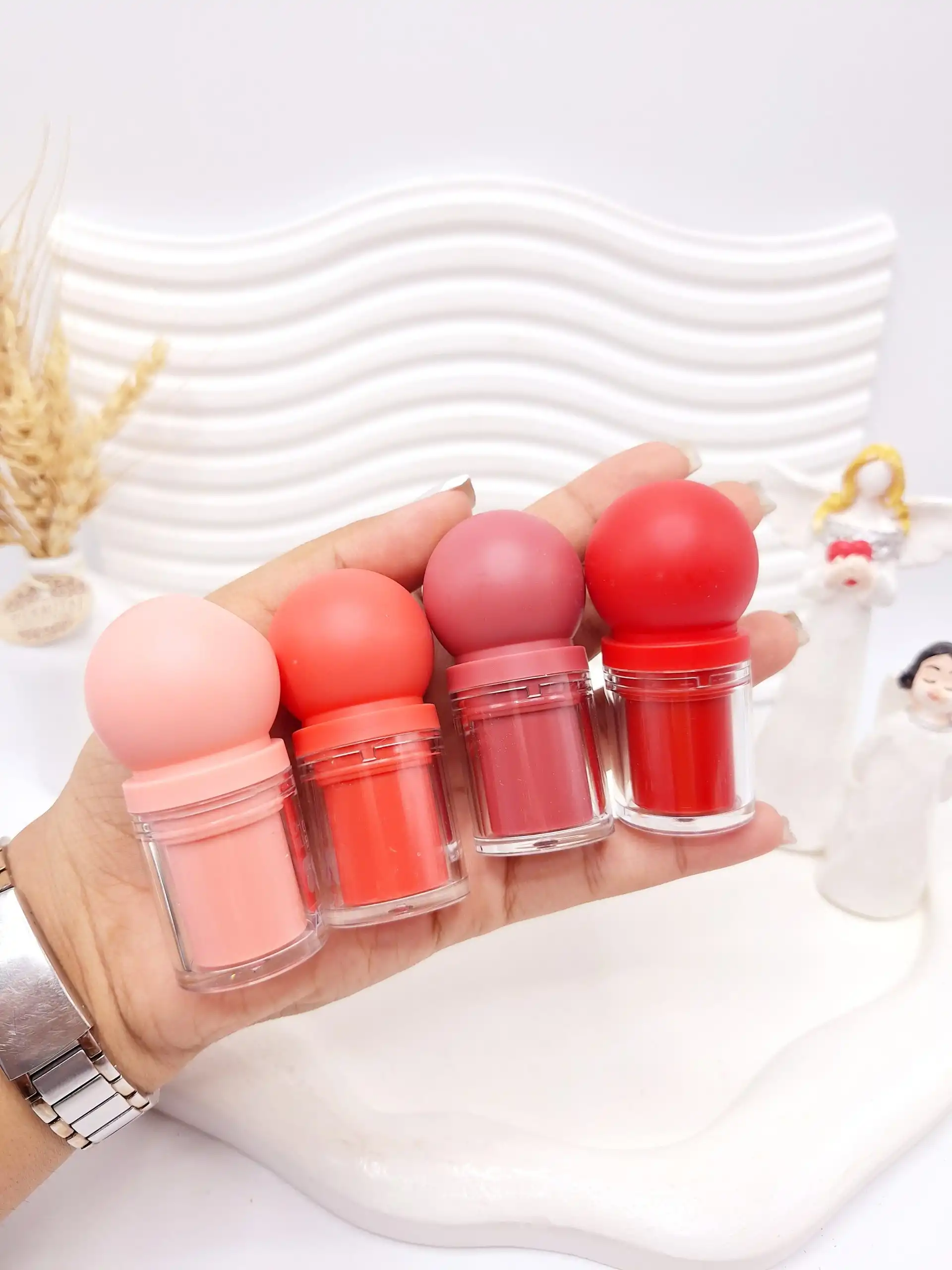 رژ گونه مایع پد دار آبرنگی برند آرت اسکین کد 976169