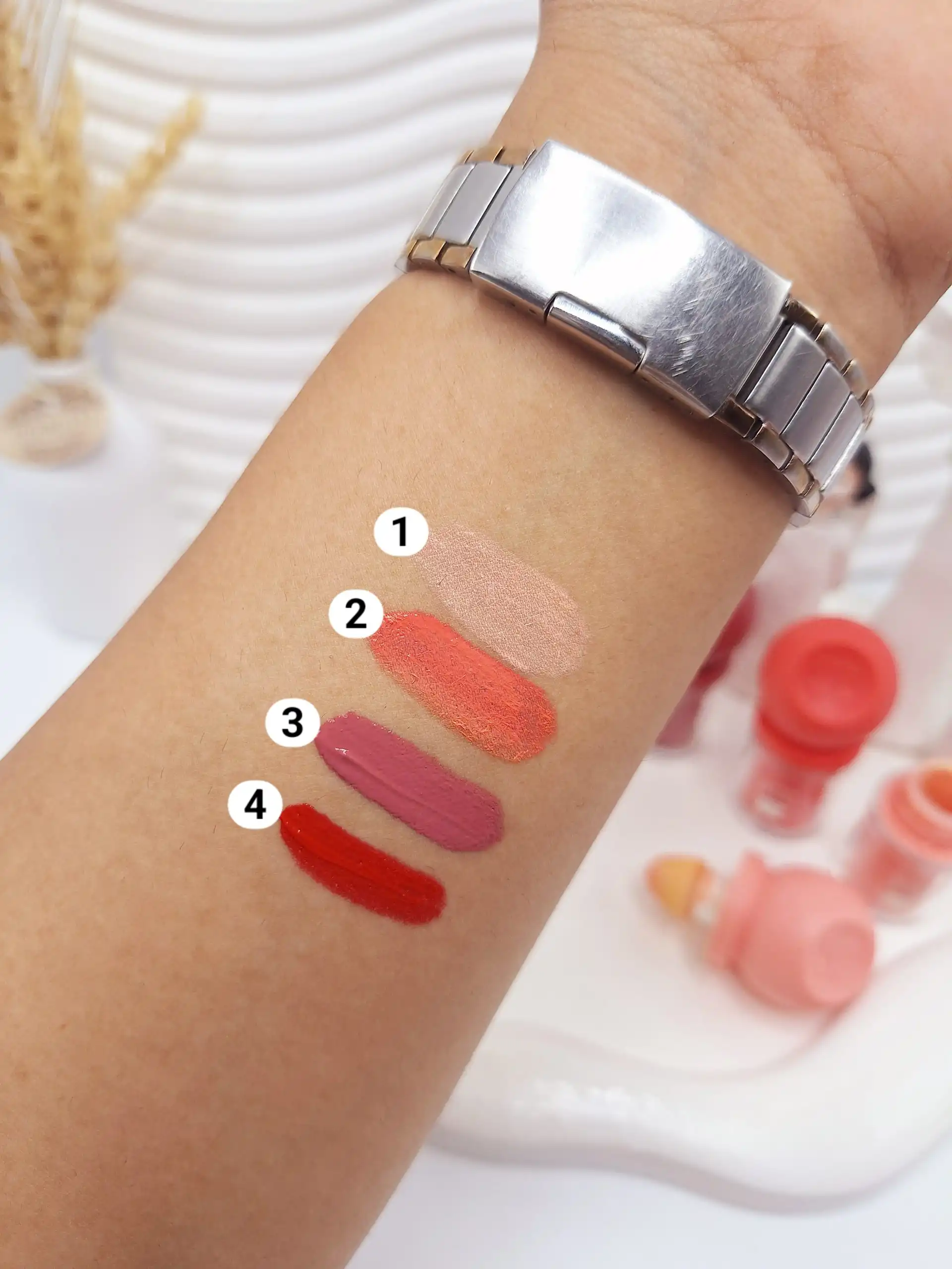 رژ گونه مایع پد دار آبرنگی برند آرت اسکین کد 976169