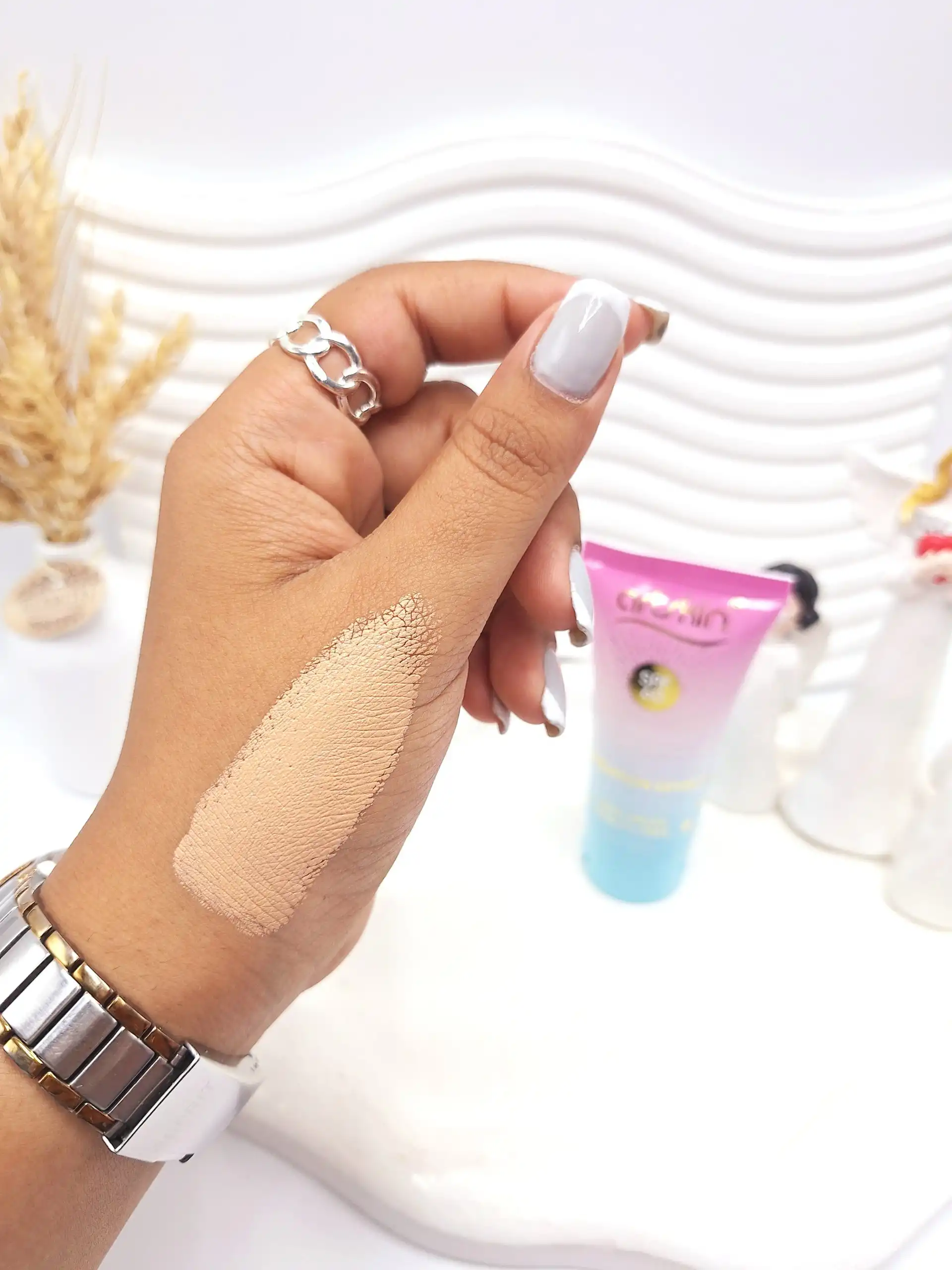 ضد آفتاب کرم پودری آرت اسکین کد 973127