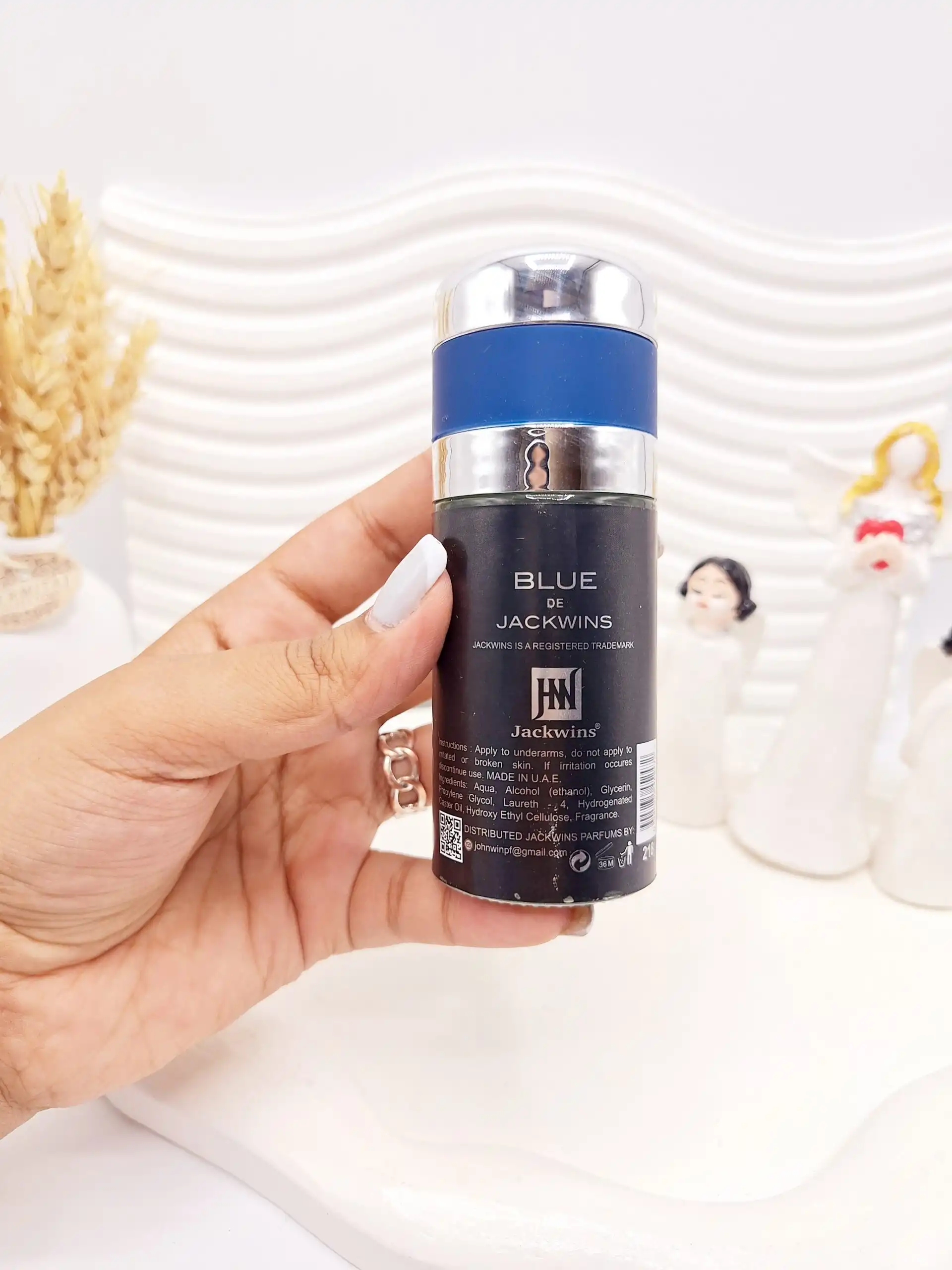 مام رولی 24 ساعته 50ml برند BLUE DE JACKWINS کد 2472