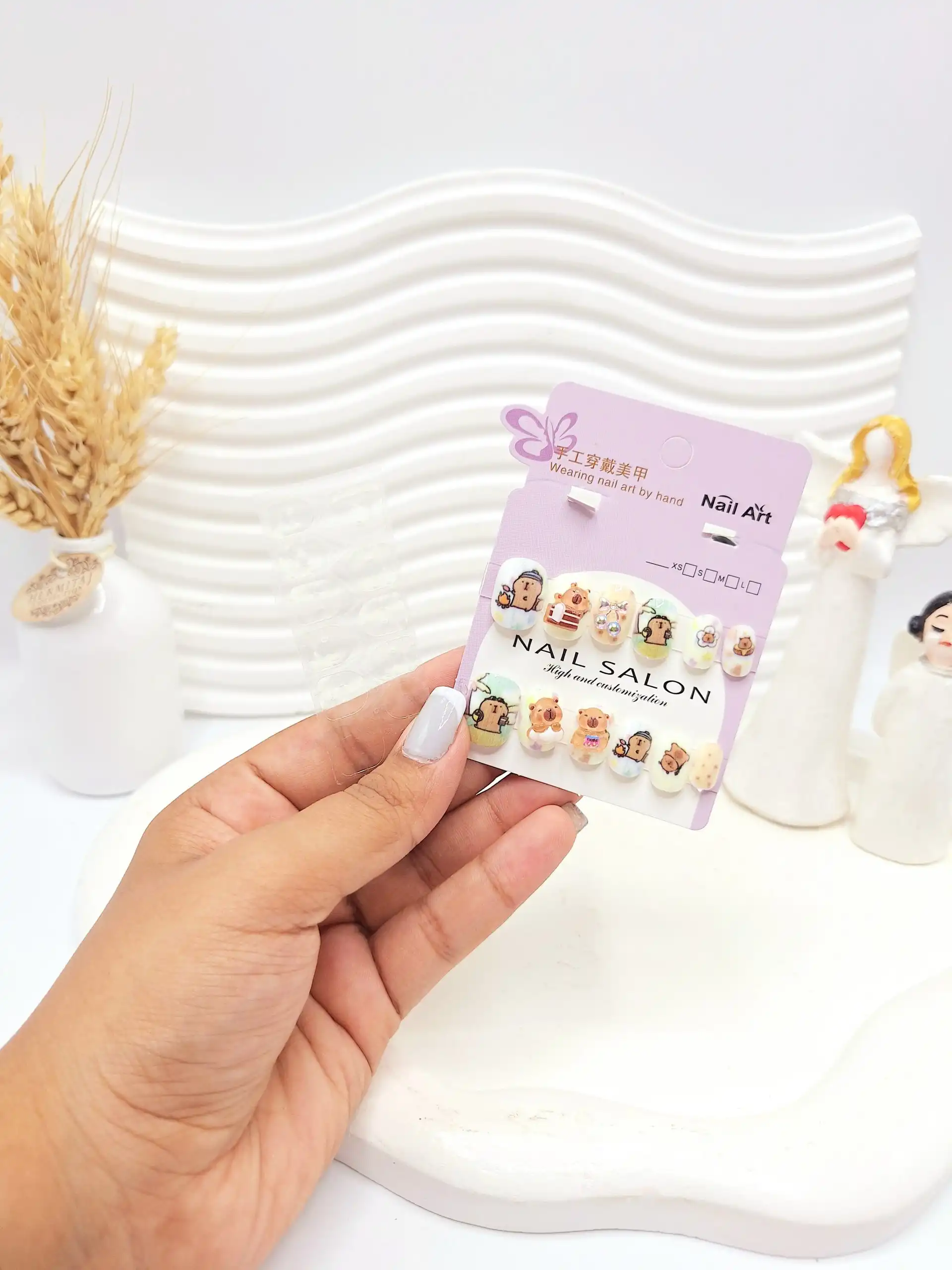 پک ناخن مصنوعی بچگانه با طرح های متنوع