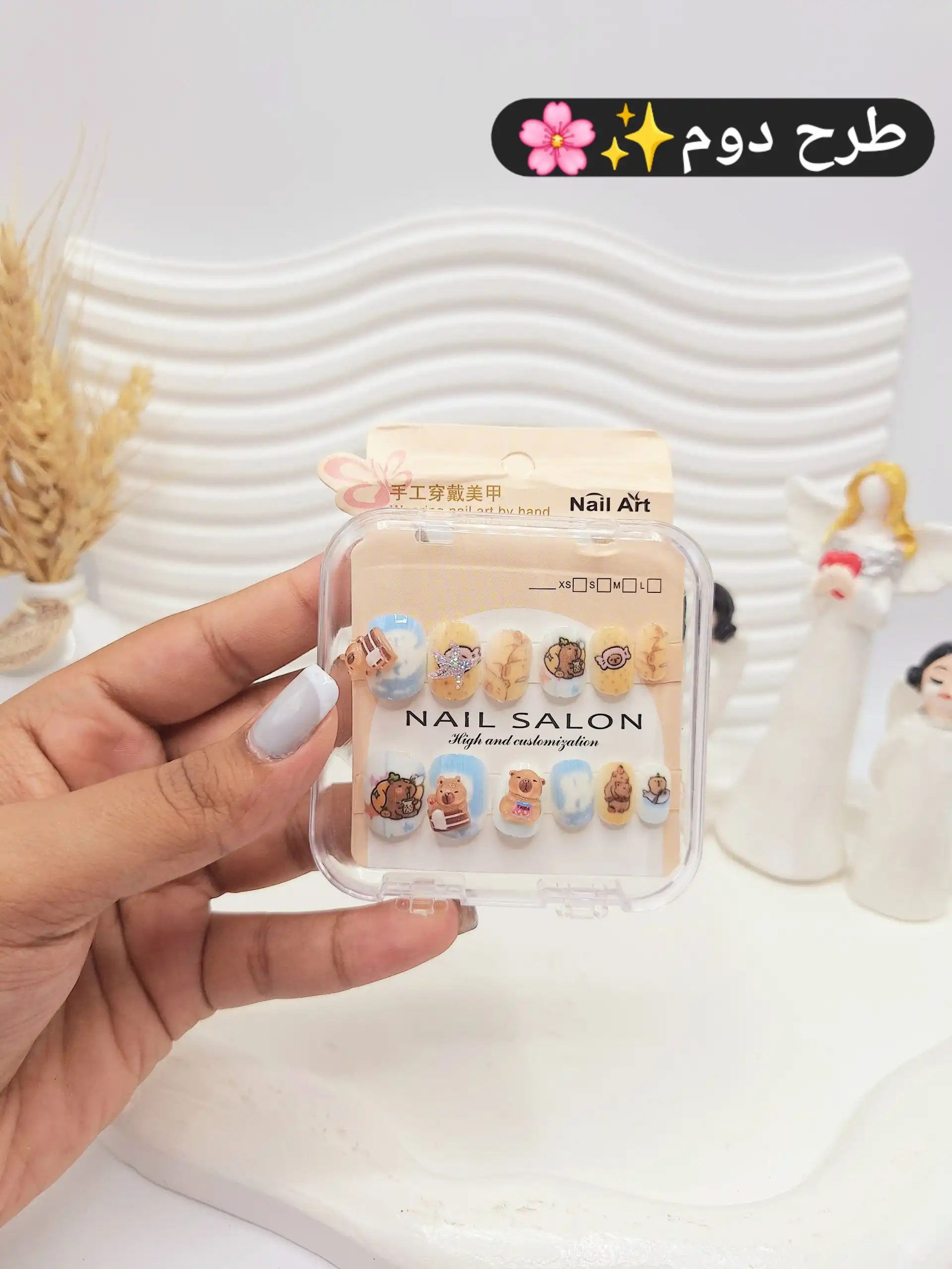 پک ناخن مصنوعی بچگانه با طرح های متنوع