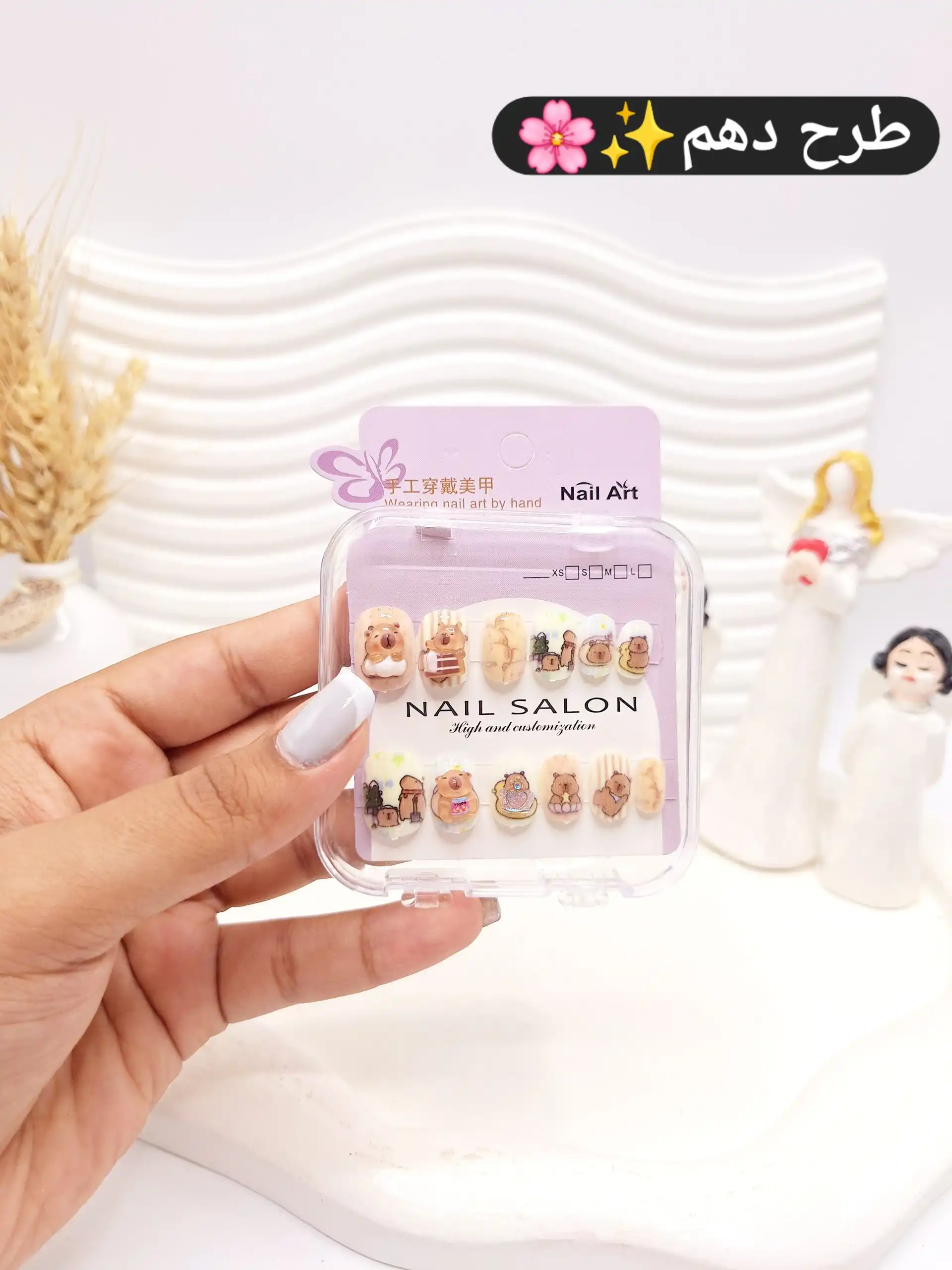 پک ناخن مصنوعی بچگانه با طرح های متنوع