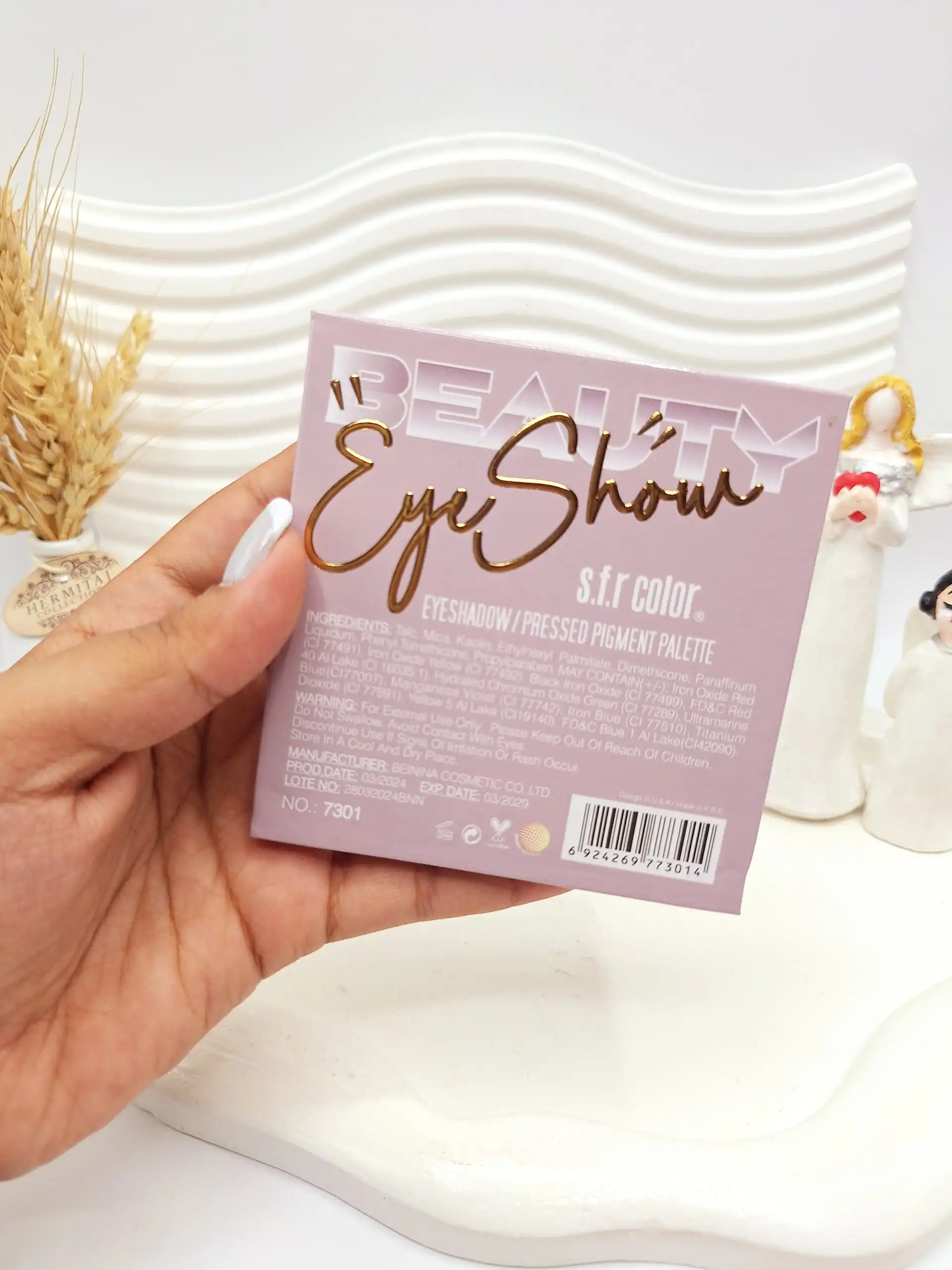 پالت سایه فانتزی دخترانه st.r color کد 7301