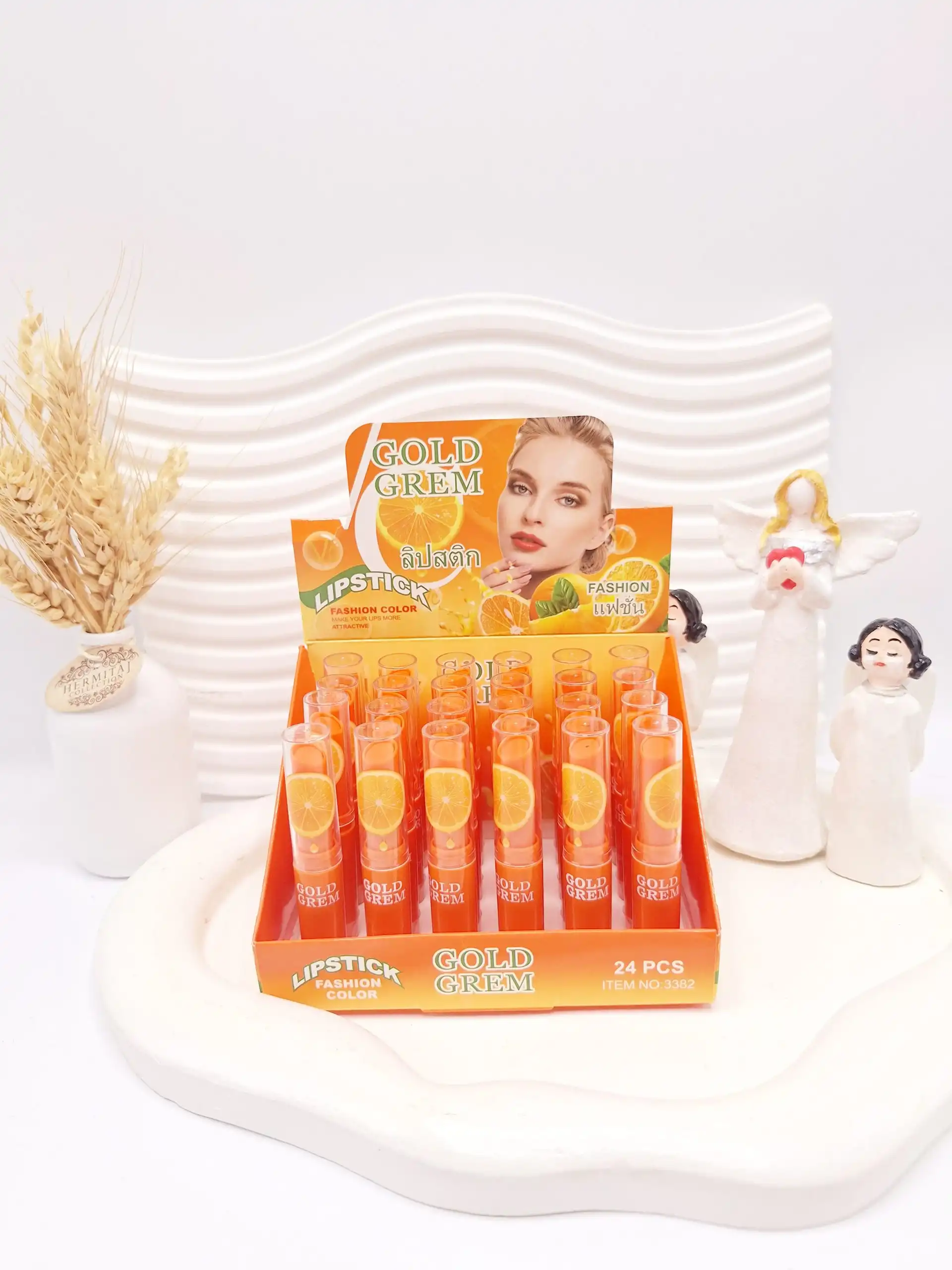 بالم لب ویتامین سی قلمی برند GoLDGREM کد 3382