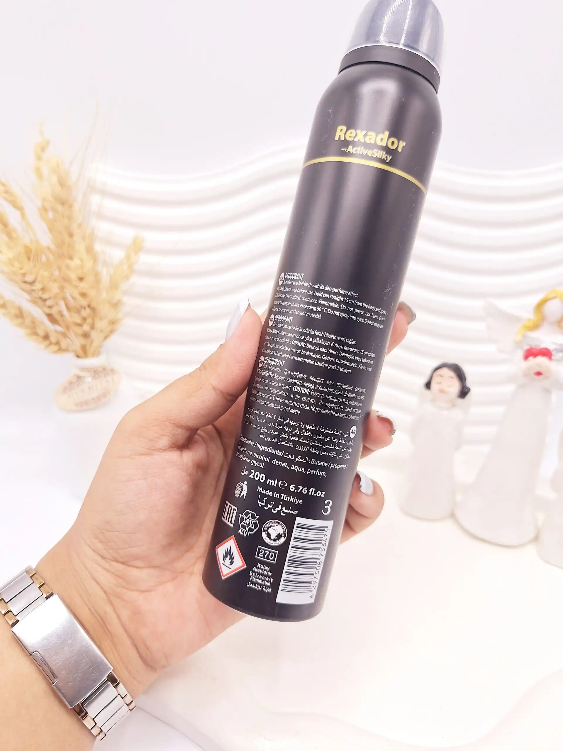 اسپری خوشبو کننده بدن مردانه Rxxlnd ماندگاری 24 ساعته کد 3475