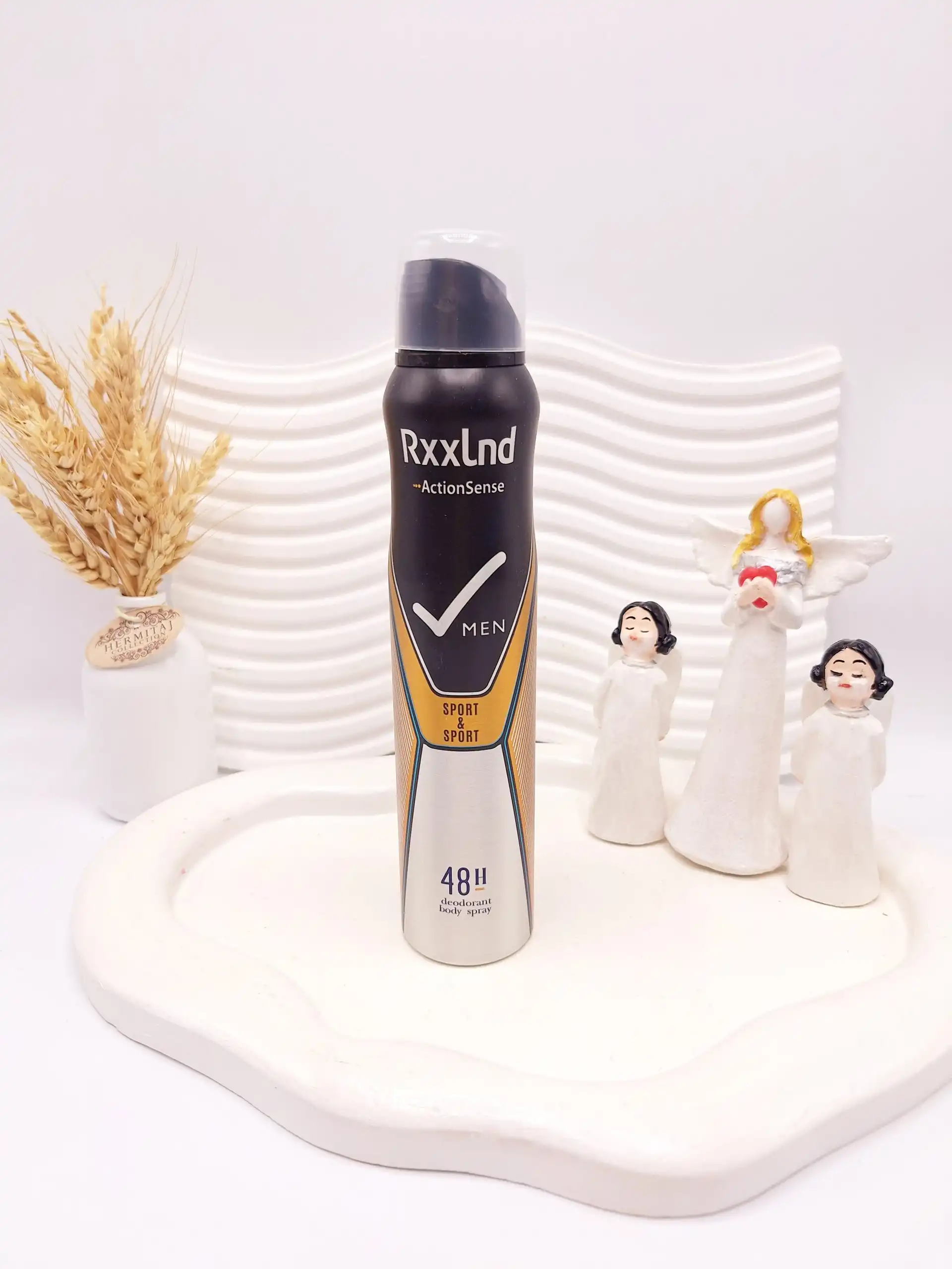 اسپری خوشبو کننده بدن مردانه Rxxlnd ماندگاری 48 ساعته کد 3789