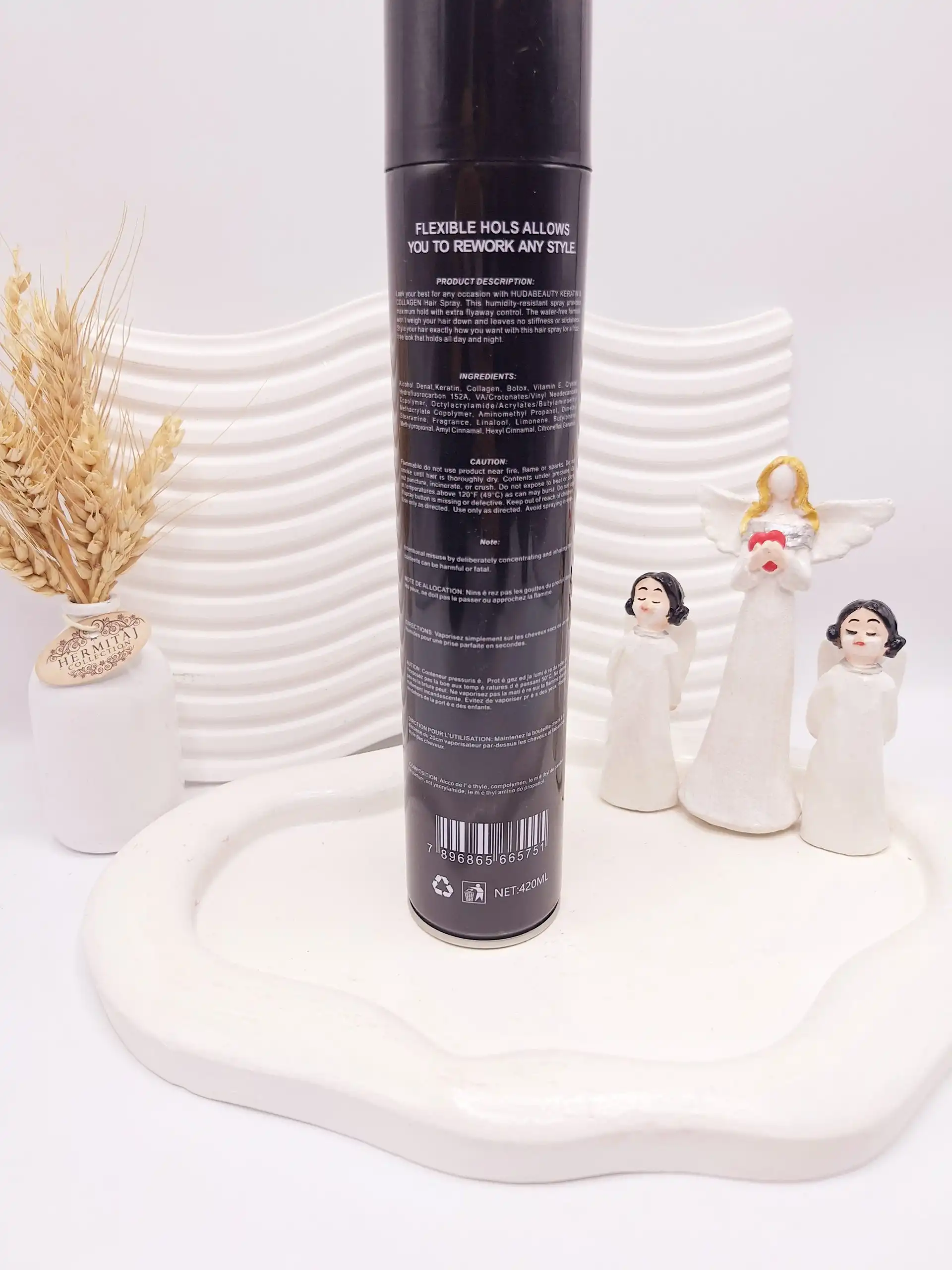 تافت مو مردانه eratine quee حجم 420 میل کد 5751