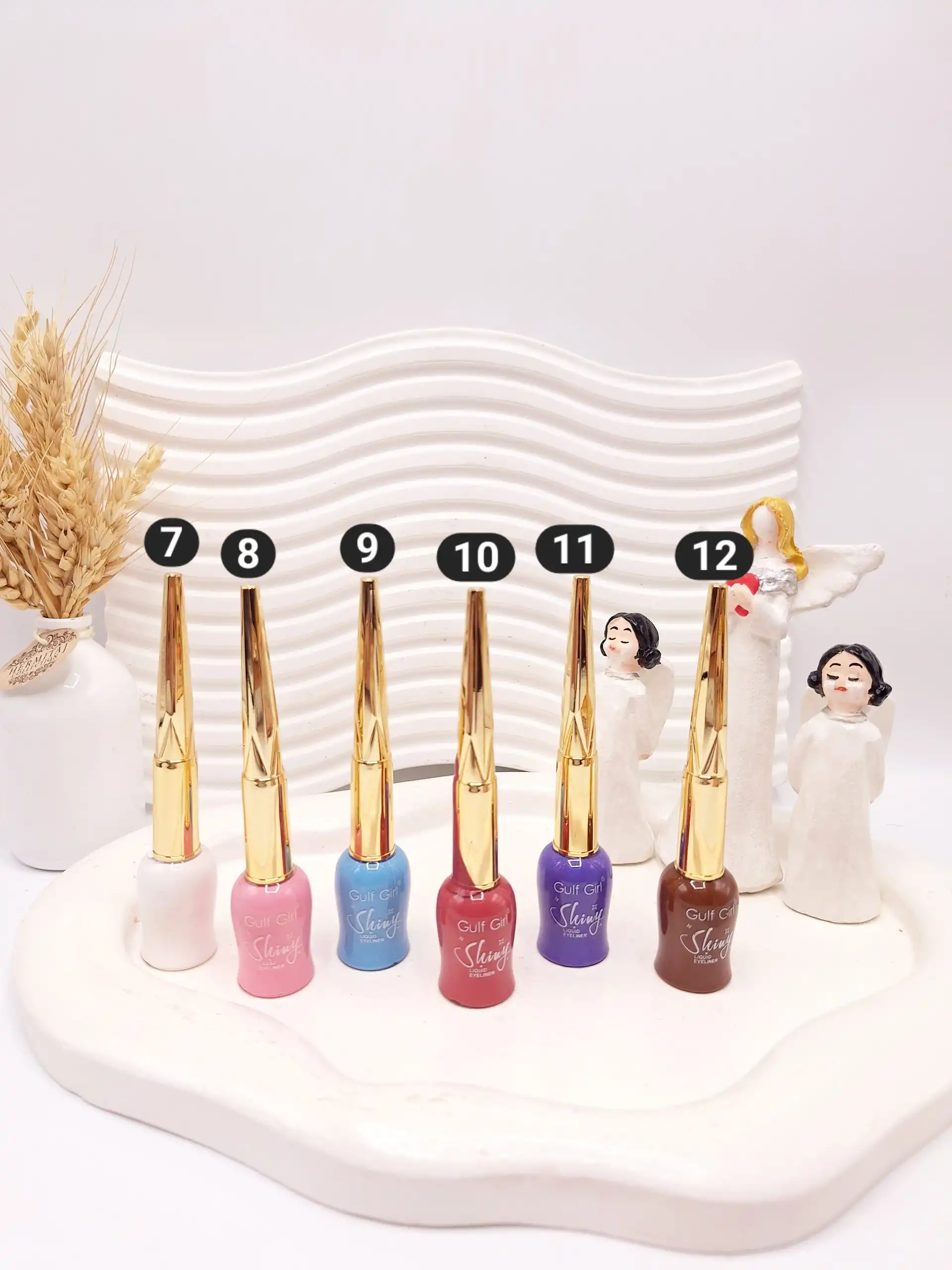 خط چشم رنگی پوکه استوانه ای Gulf Girl EG039