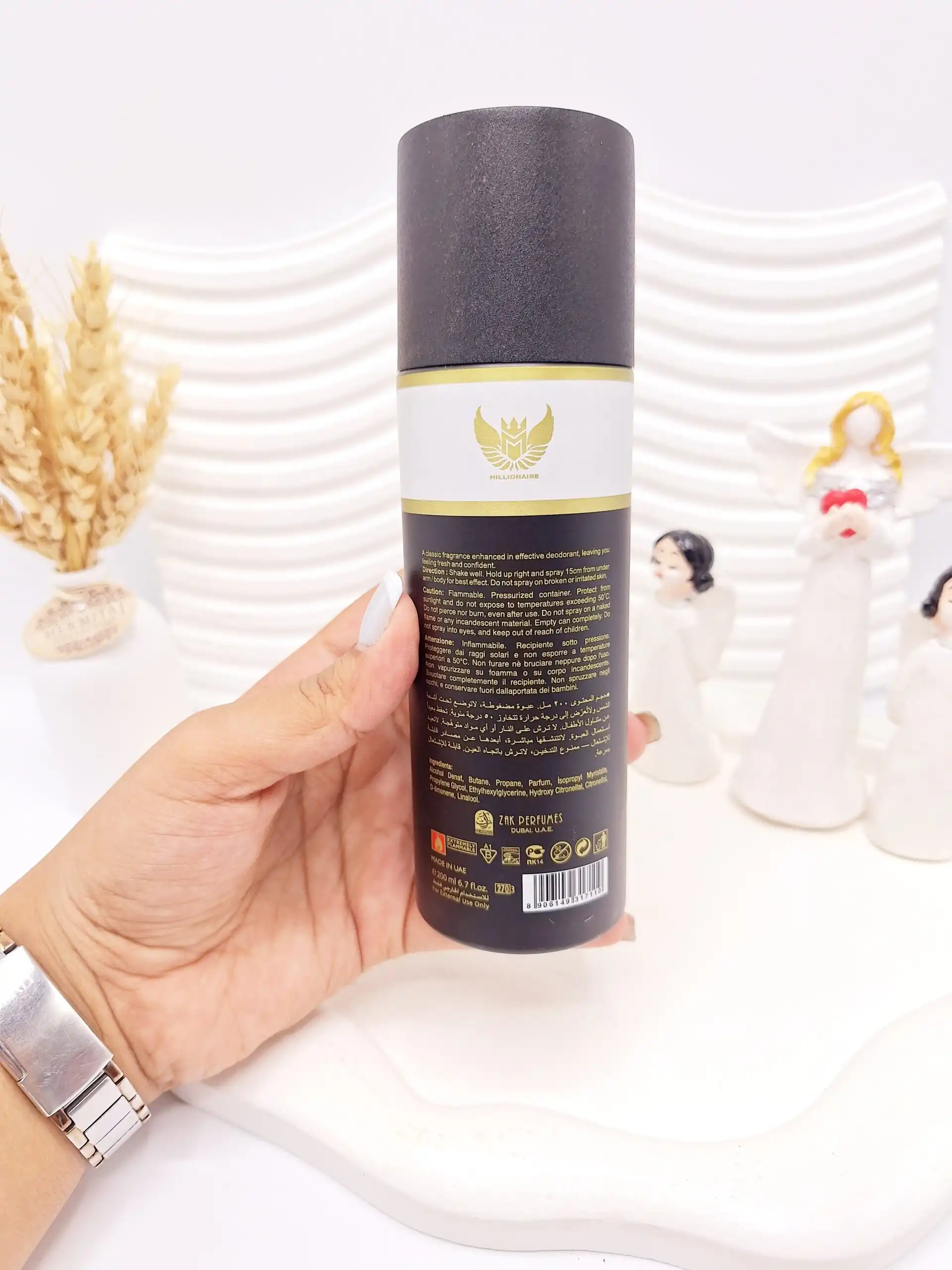 اسپری خوشبو کننده بدن زنانه FAMOUS GIRL کد 7110