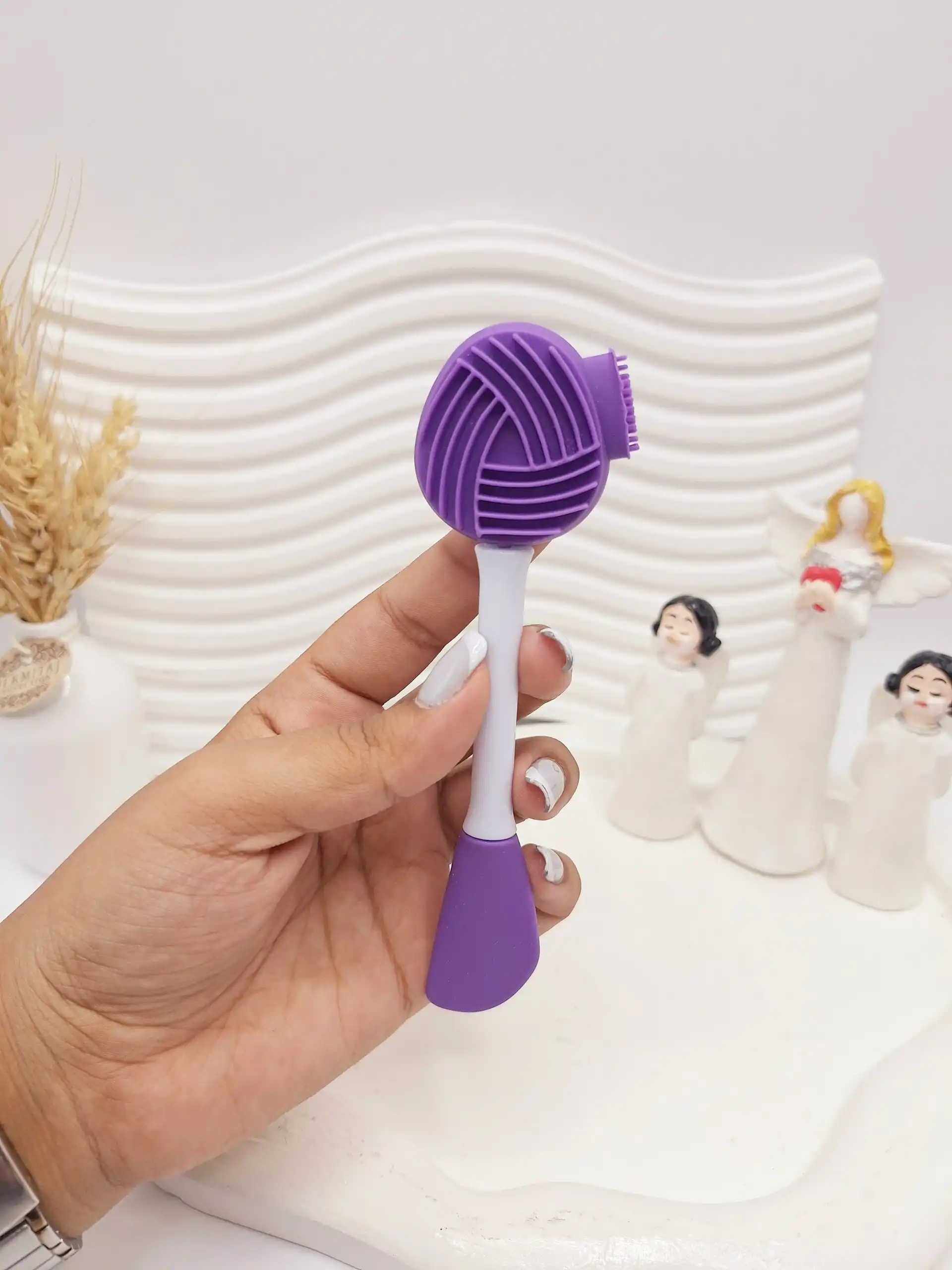 براش ماسک و فیس براش دو طرفه مدل جدید