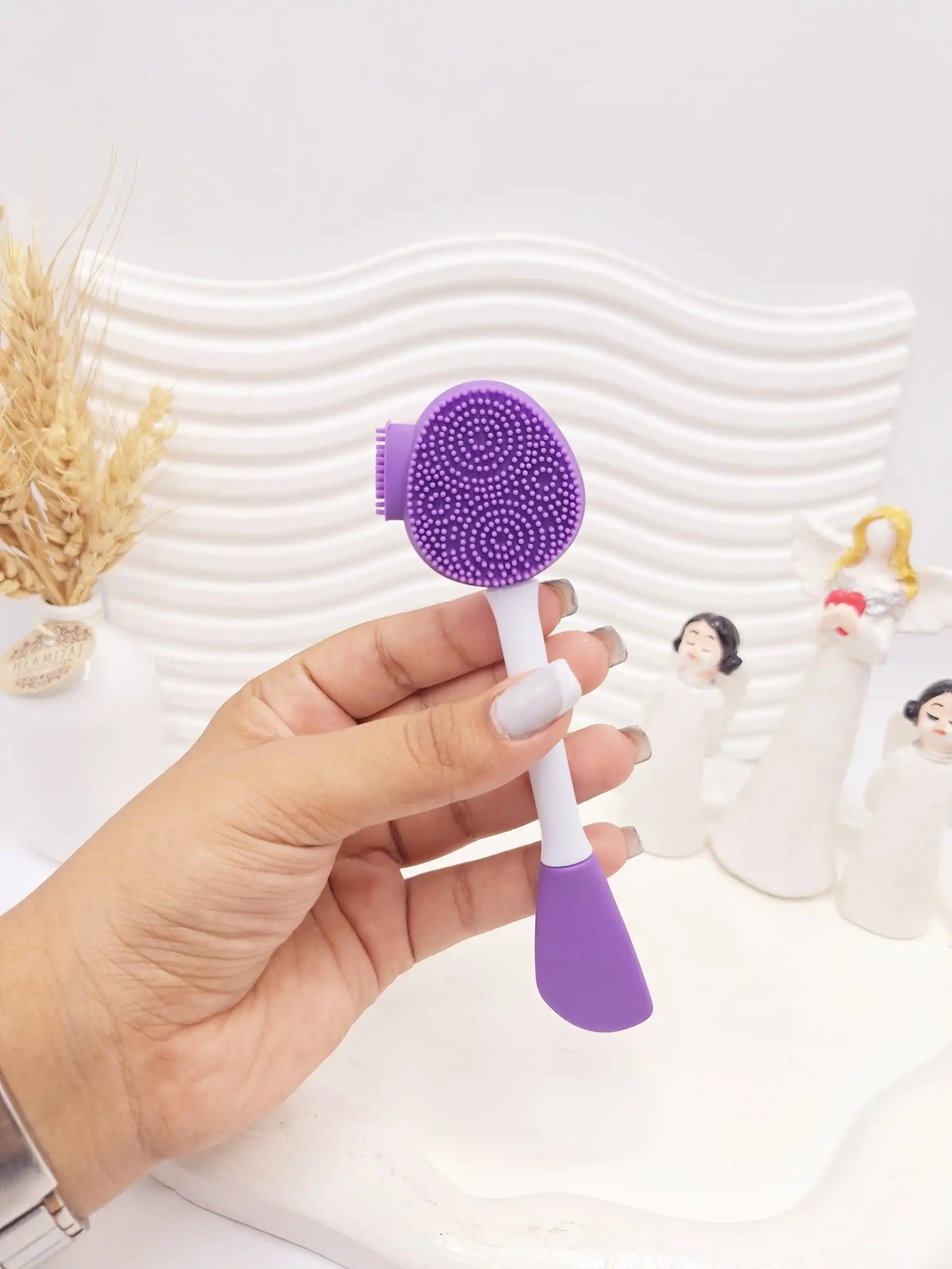 براش ماسک و فیس براش دو طرفه مدل جدید