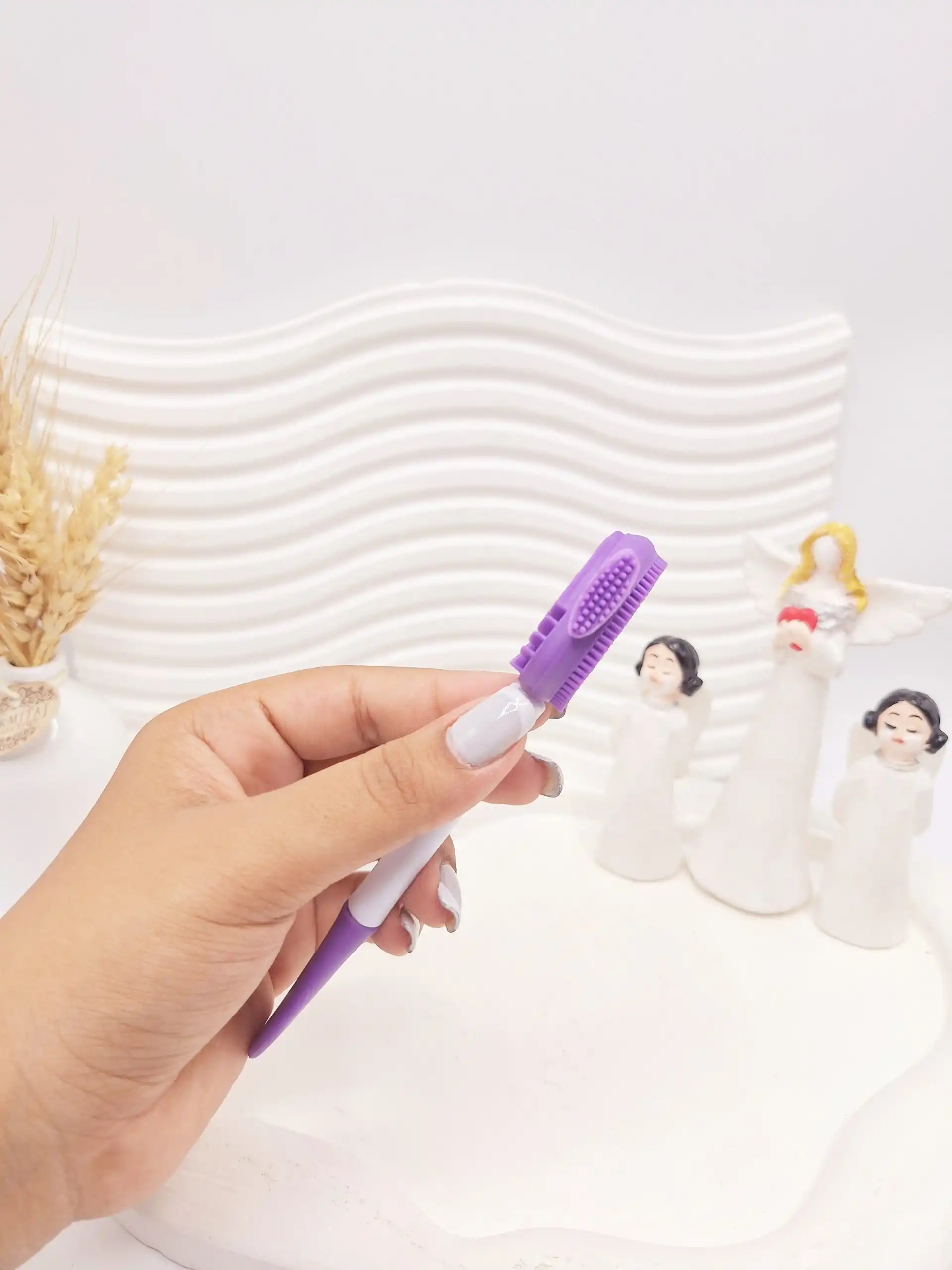 براش ماسک و فیس براش دو طرفه مدل جدید