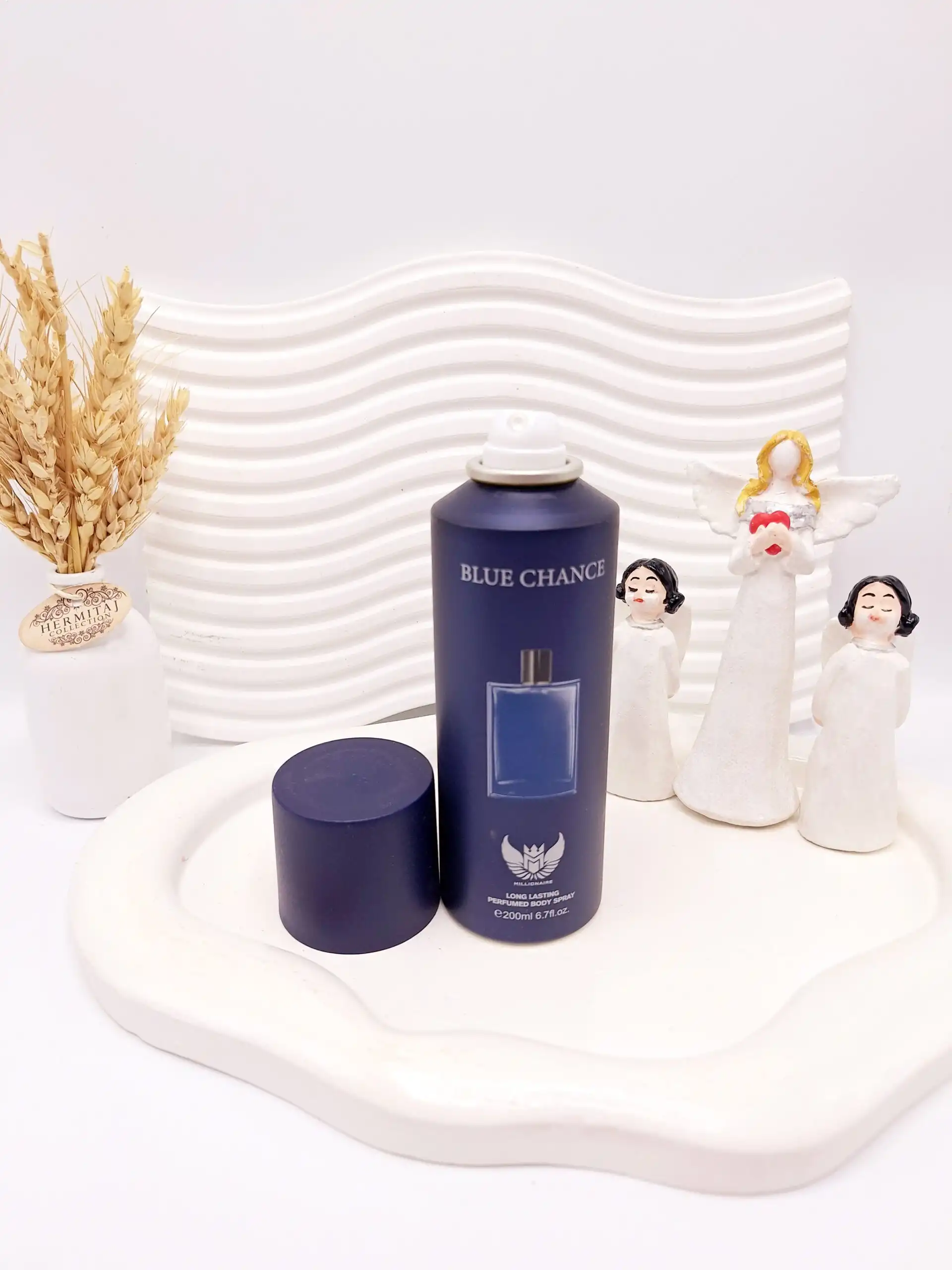 اسپری خوشبو کننده بدن مردانه BLUE CHANCE کد 7073