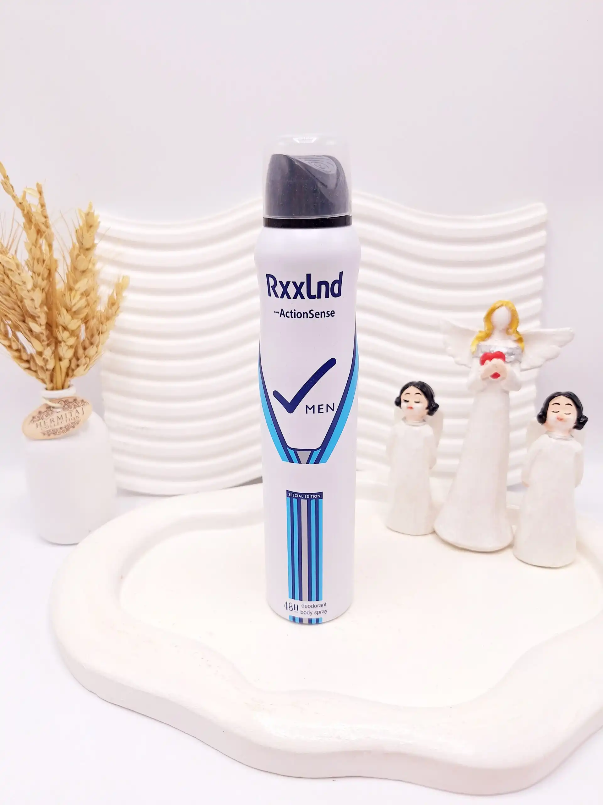 اسپری خوشبو کننده بدن Rxxlnd ماندگاری 48 ساعته کد 3826