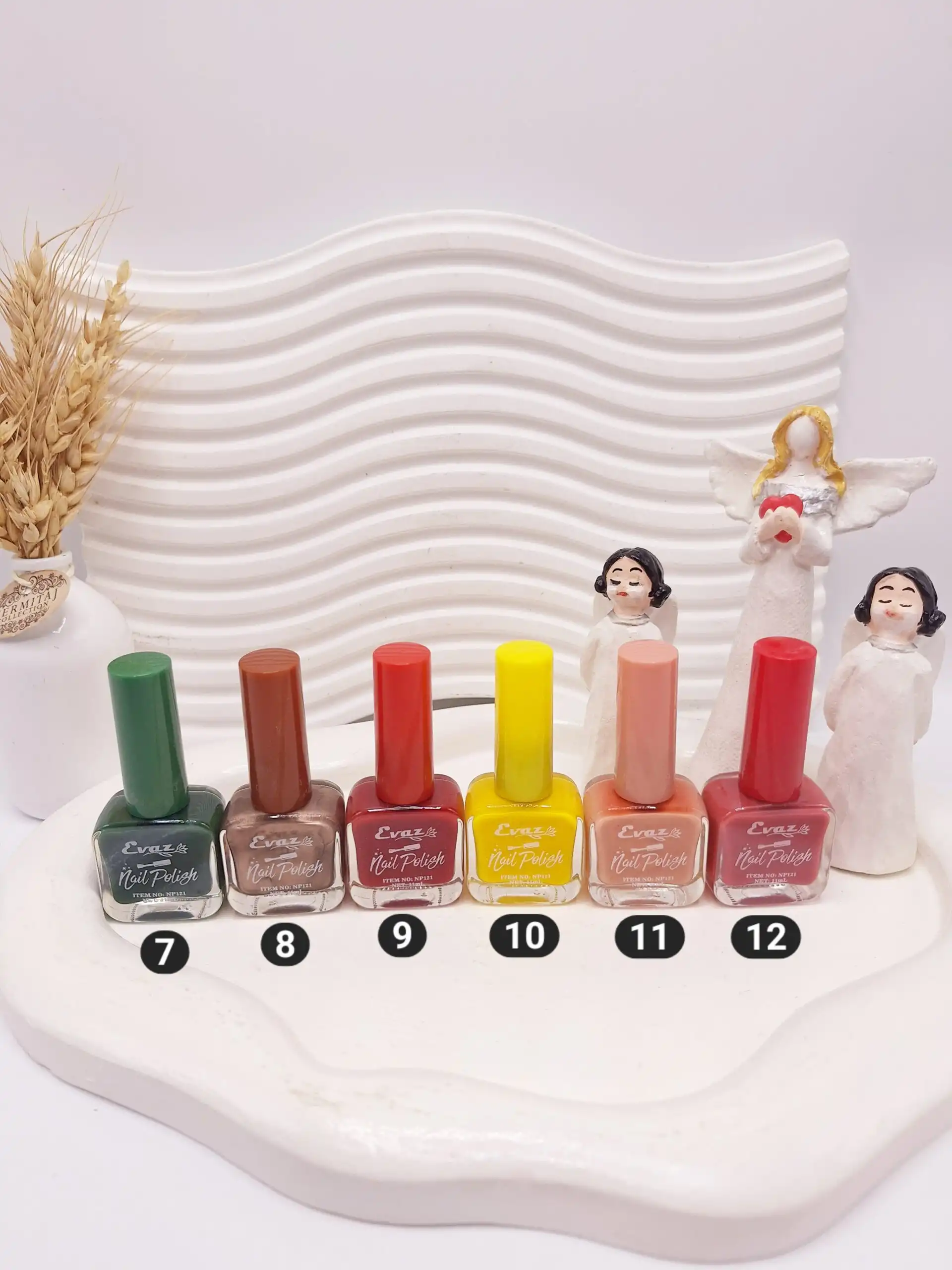 لاک ناخن نایلی پولیش Evaz مکعب ای